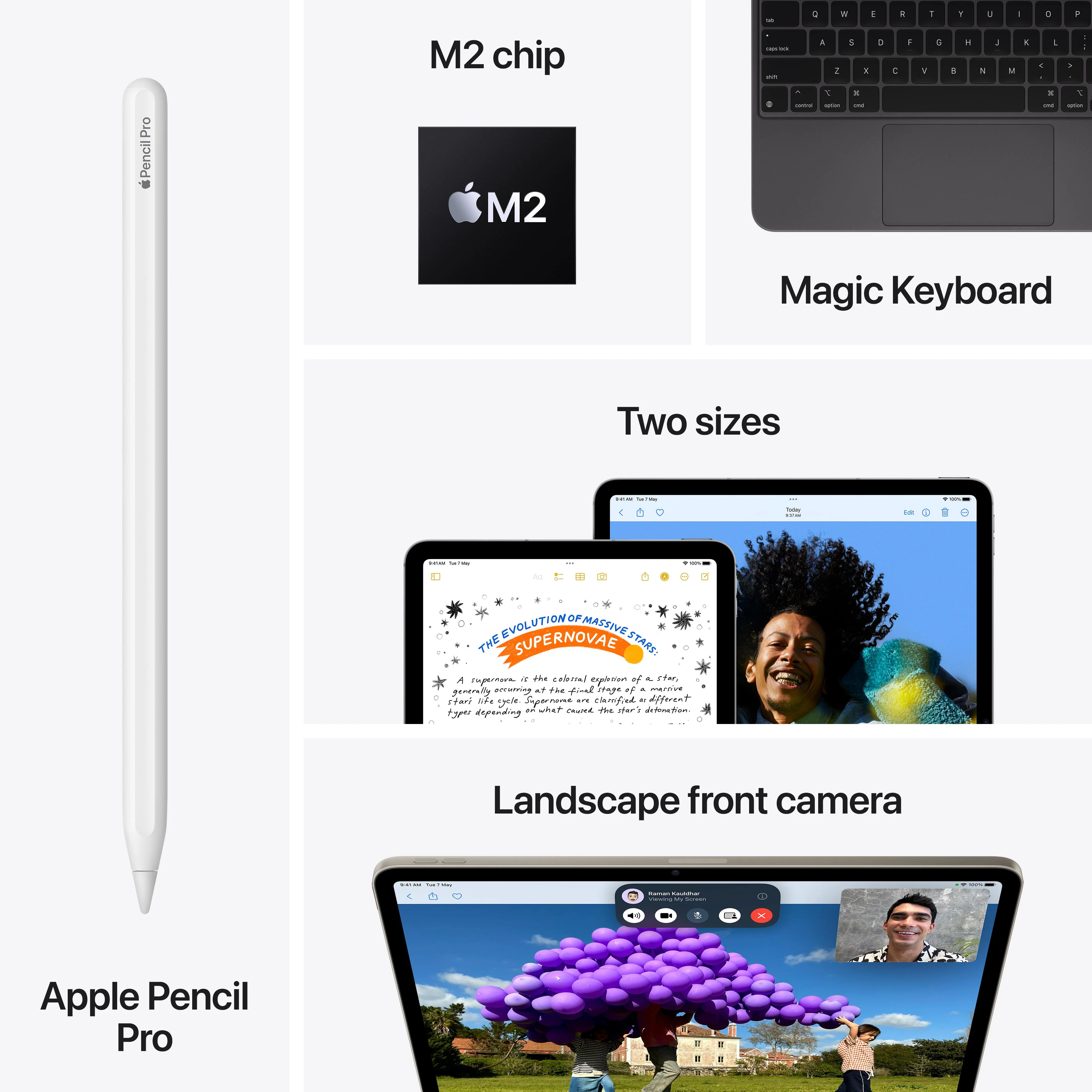 11-inch iPad Air Wi-Fi + Cellular 512GB - Starlight (M2) - Image 9