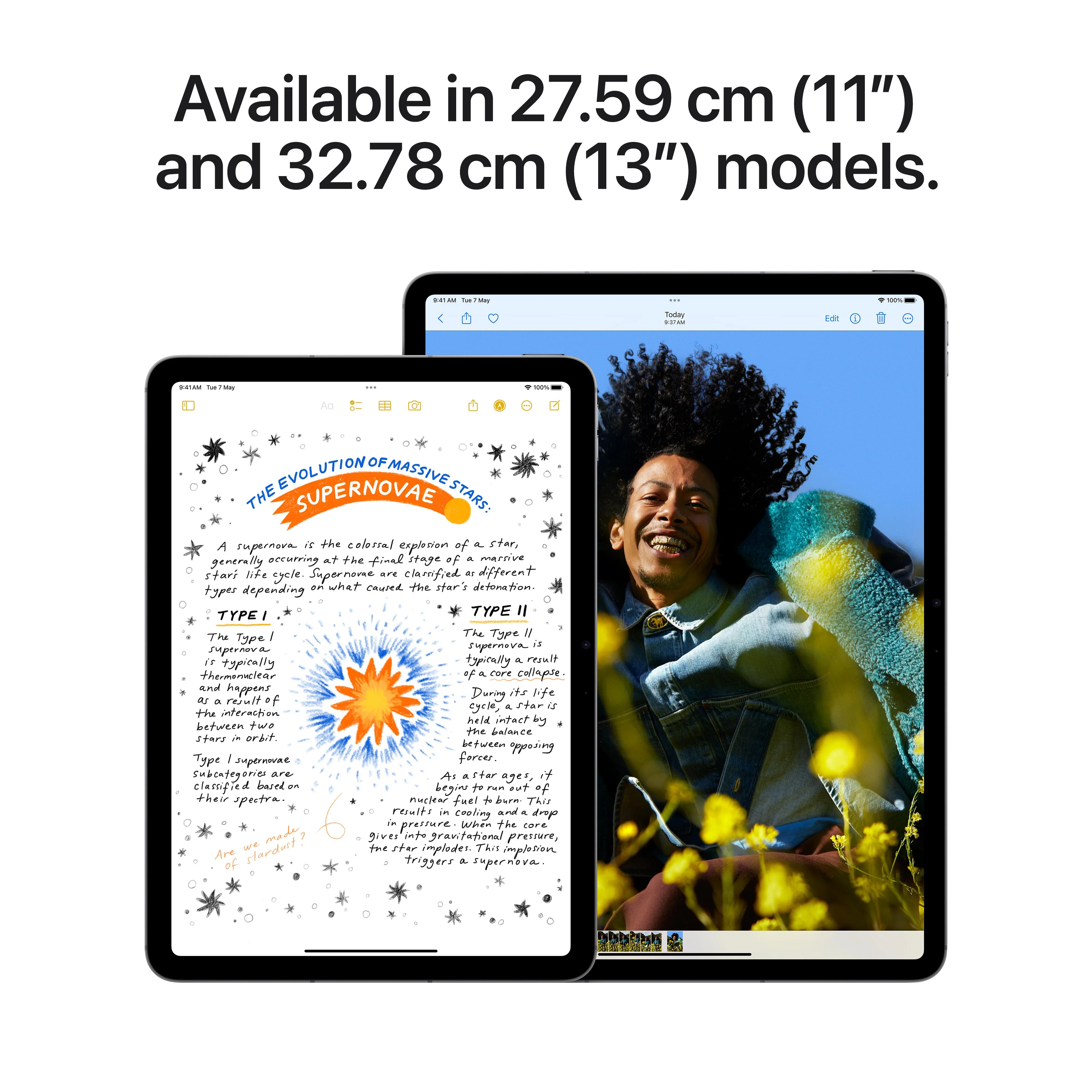 13-inch iPad Air Wi-Fi + Cellular 128GB - Blue (M2) - Image 5