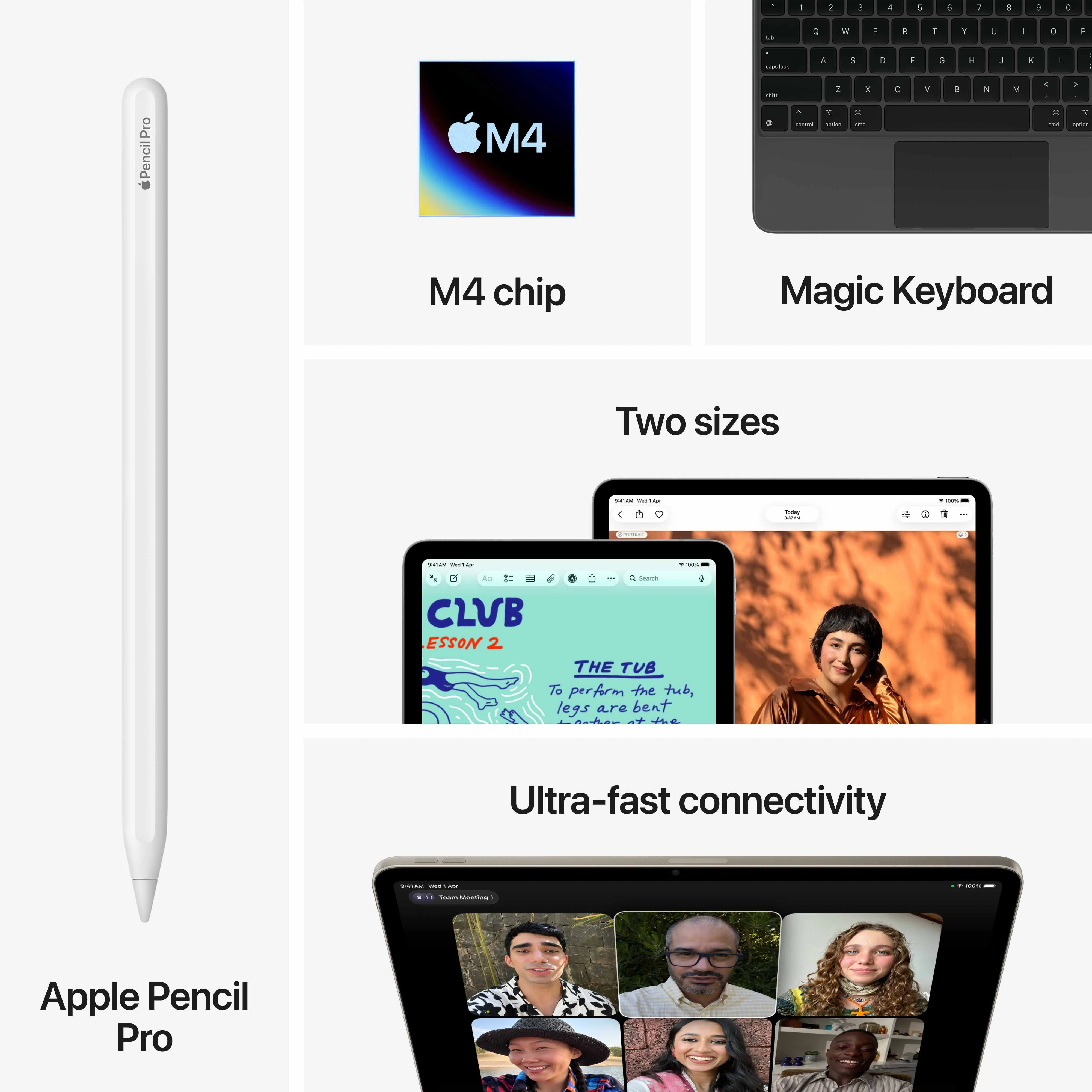 13-inch iPad Air Wi-Fi 512GB - Starlight (M4) - Image 9