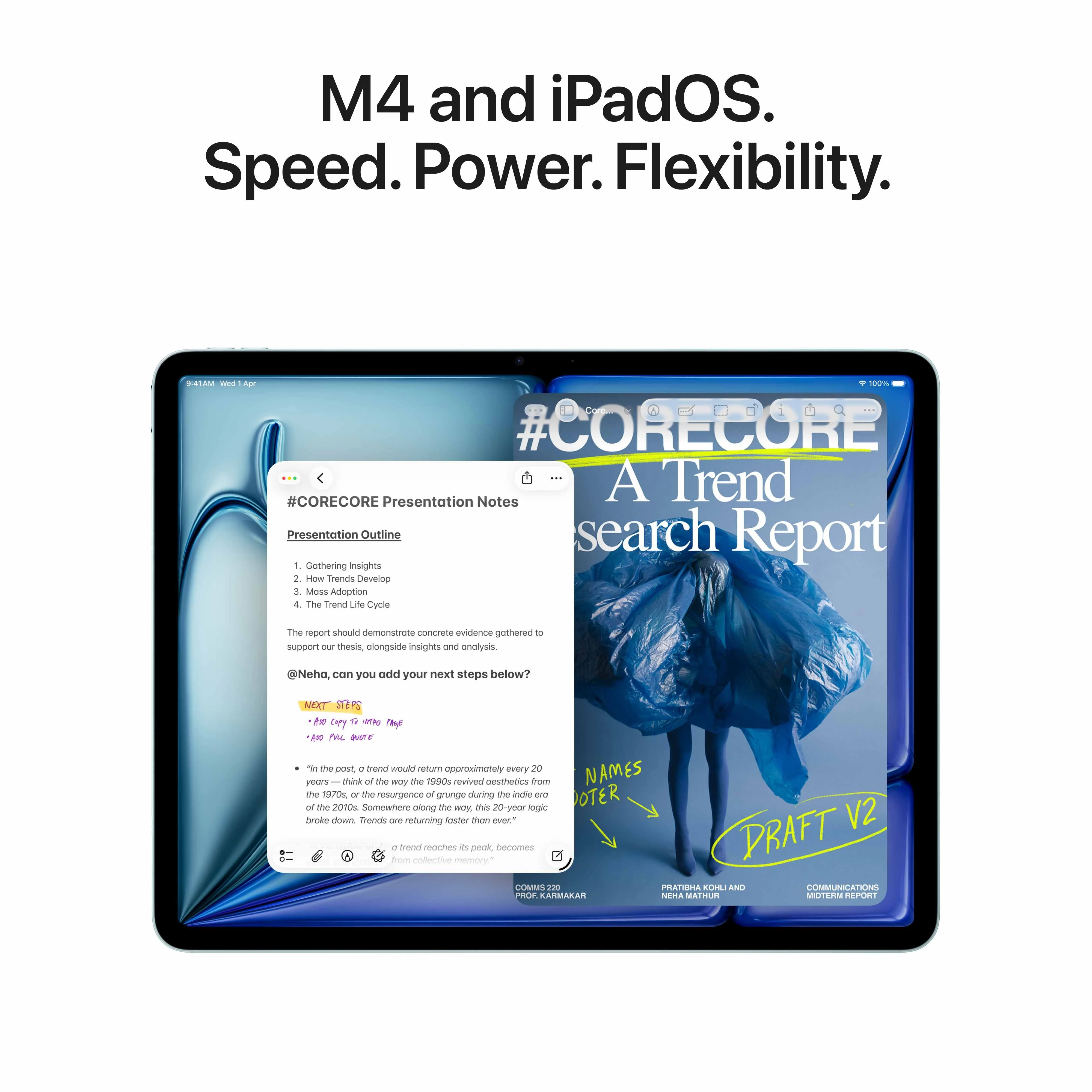 13-inch iPad Air Wi-Fi 512GB - Purple (M4) - Image 4