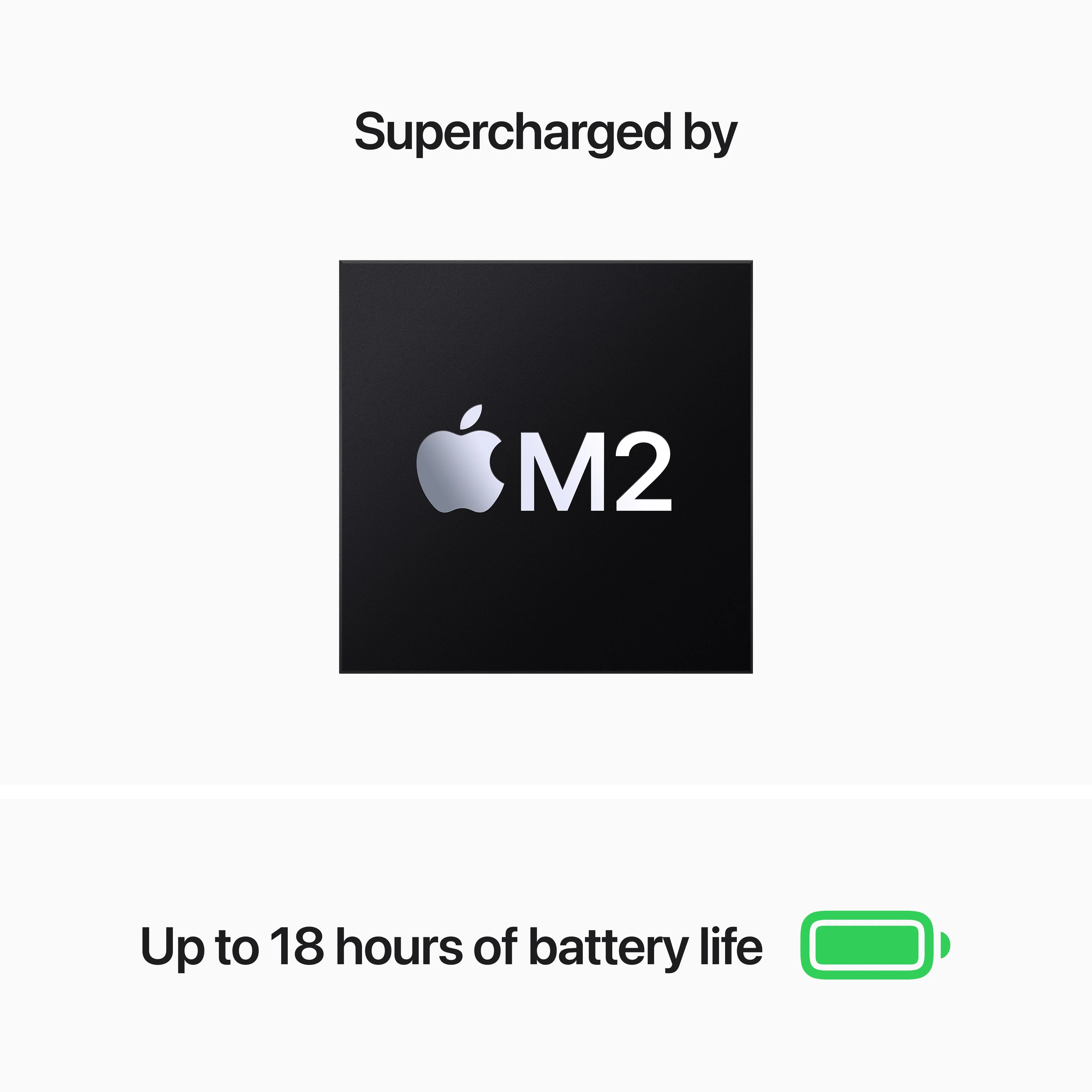 13-inch MacBook Air: Apple M2 chip with 8?core CPU and 8?core GPU, 256GB SSD - Silver - Image 4