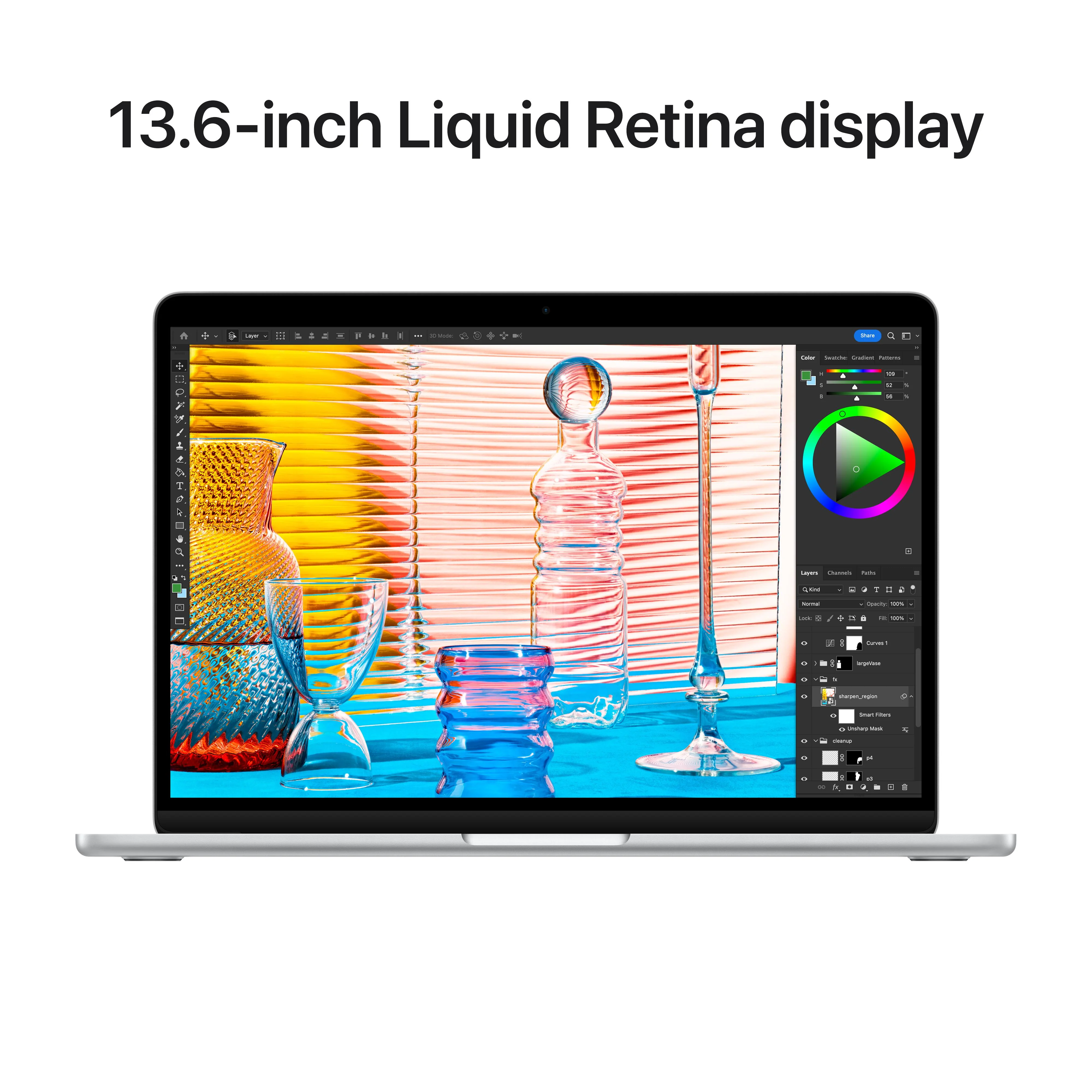 13-inch MacBook Air: Apple M2 chip with 8?core CPU and 8?core GPU, 256GB SSD - Silver - Image 5
