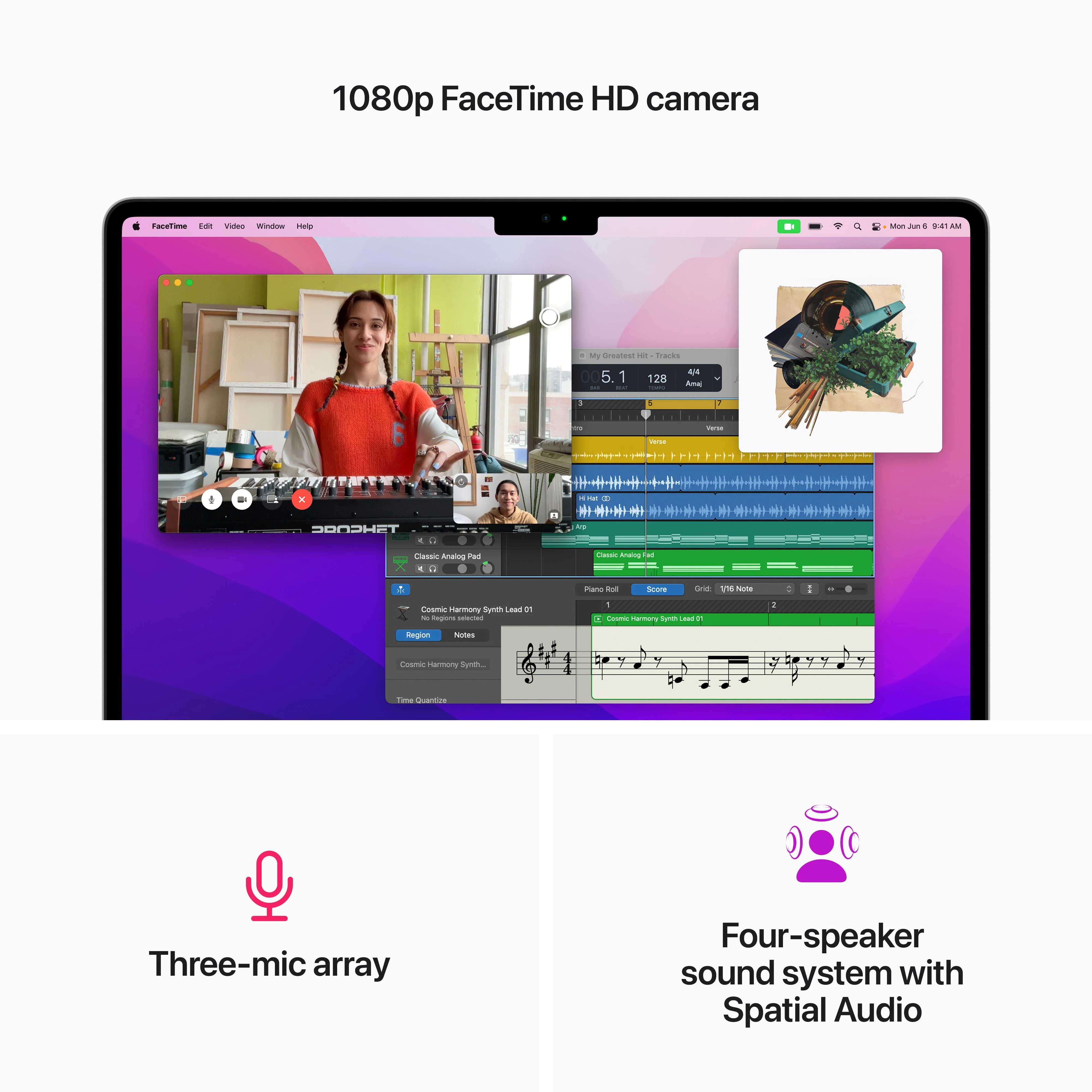 13-inch MacBook Air: Apple M2 chip with 8?core CPU and 8?core GPU, 256GB SSD - Silver - Image 6