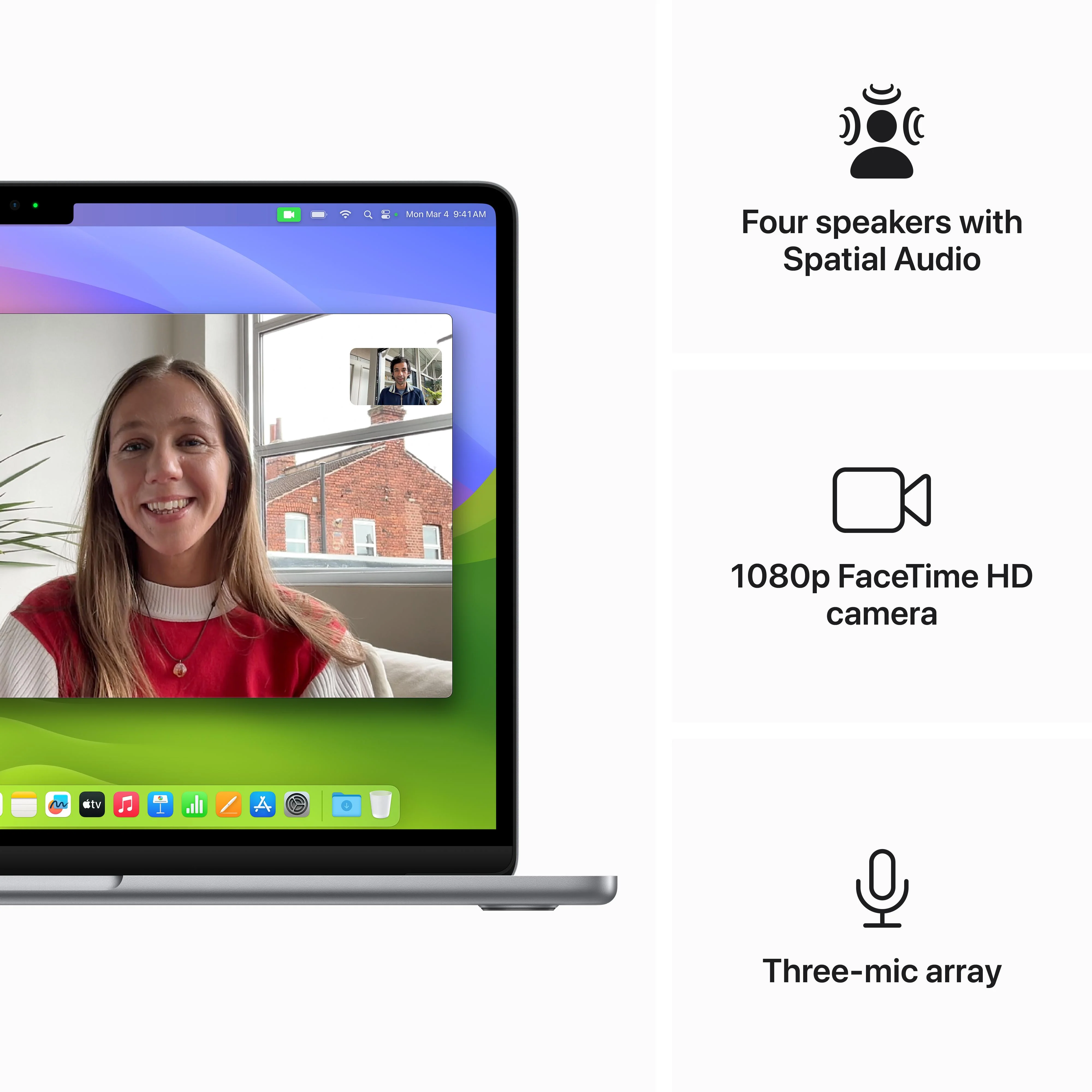 13-inch MacBook Air: Apple M3 chip with 8?core CPU and 8?core GPU, 256GB SSD - Space Grey - Image 6
