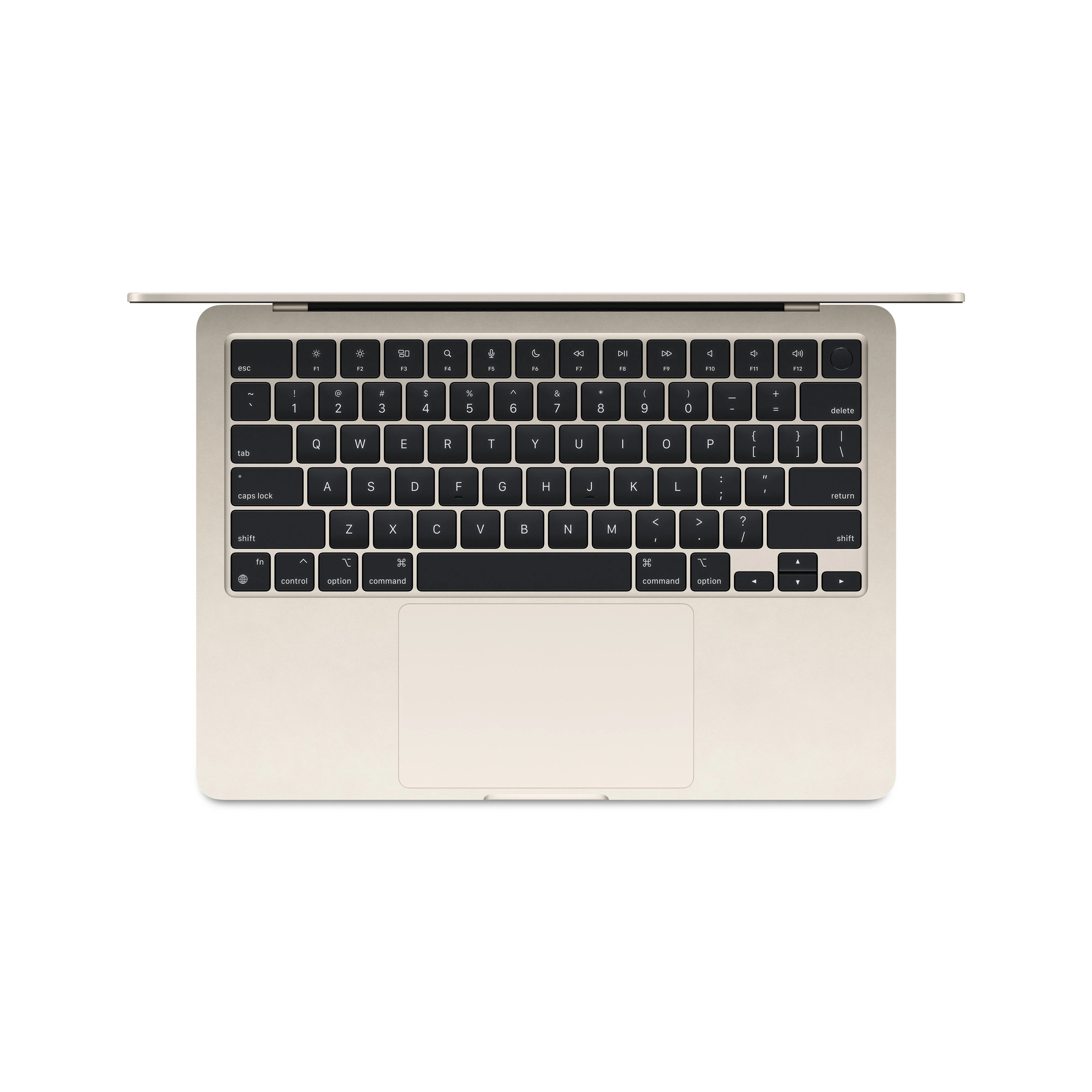 13-inch MacBook Air: Apple M3 chip with 8?core CPU and 10?core GPU, 512GB SSD - Starlight - Image 2