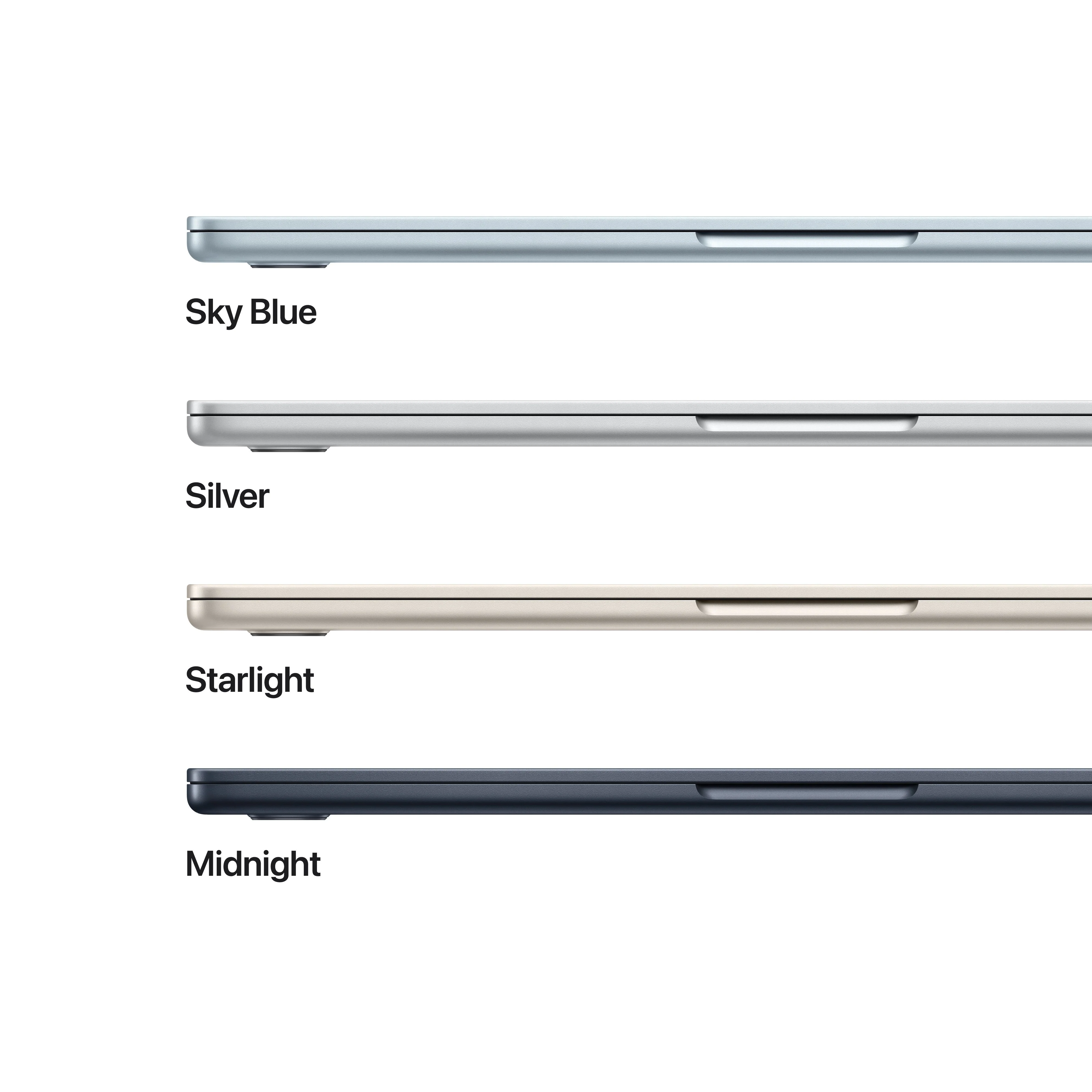 13-inch MacBook Air: Apple M5 chip with 10-core CPU and 8-core GPU, 512GB SSD - Silver - Image 3