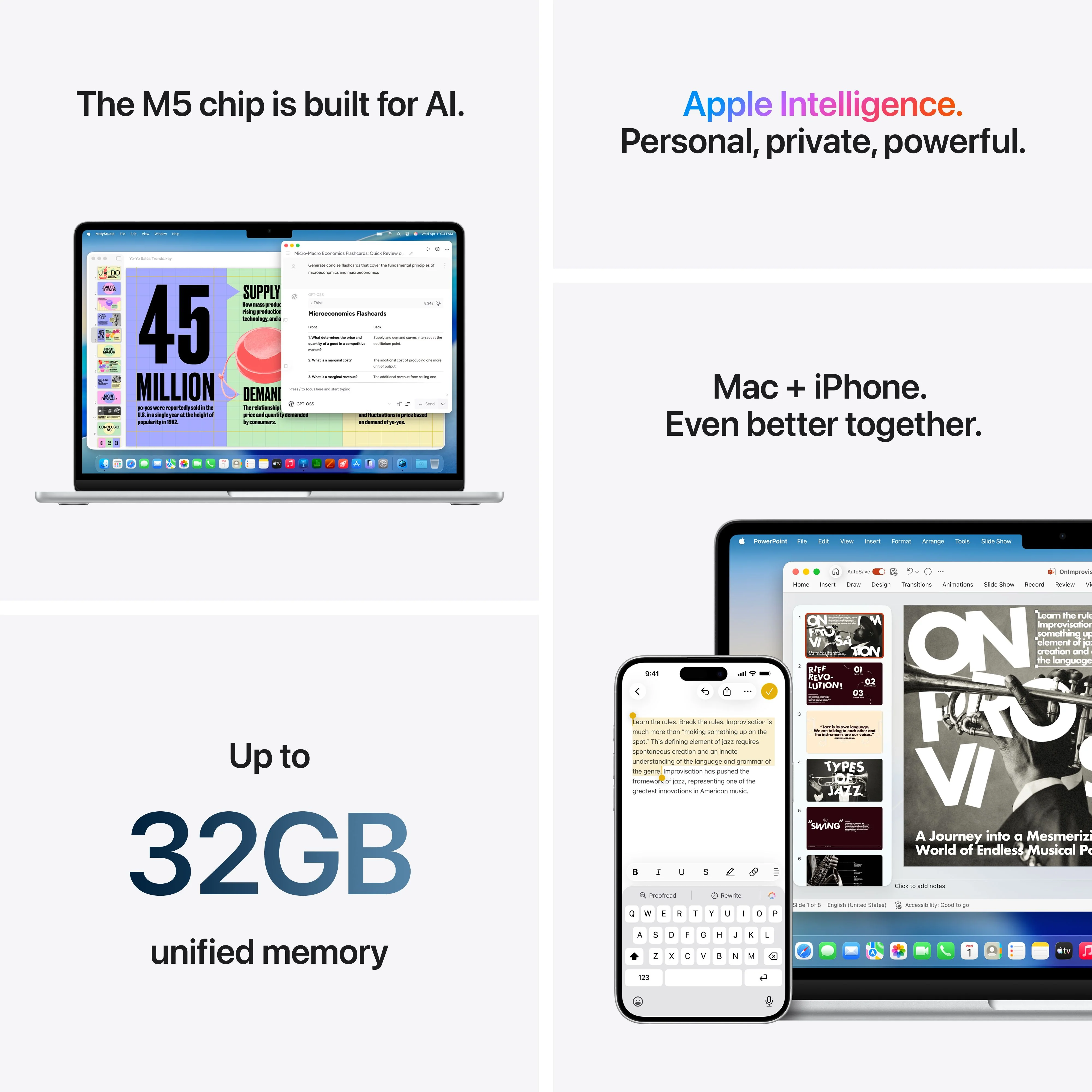 13-inch MacBook Air: Apple M5 chip with 10-core CPU and 8-core GPU, 512GB SSD - Sky Blue - Image 8