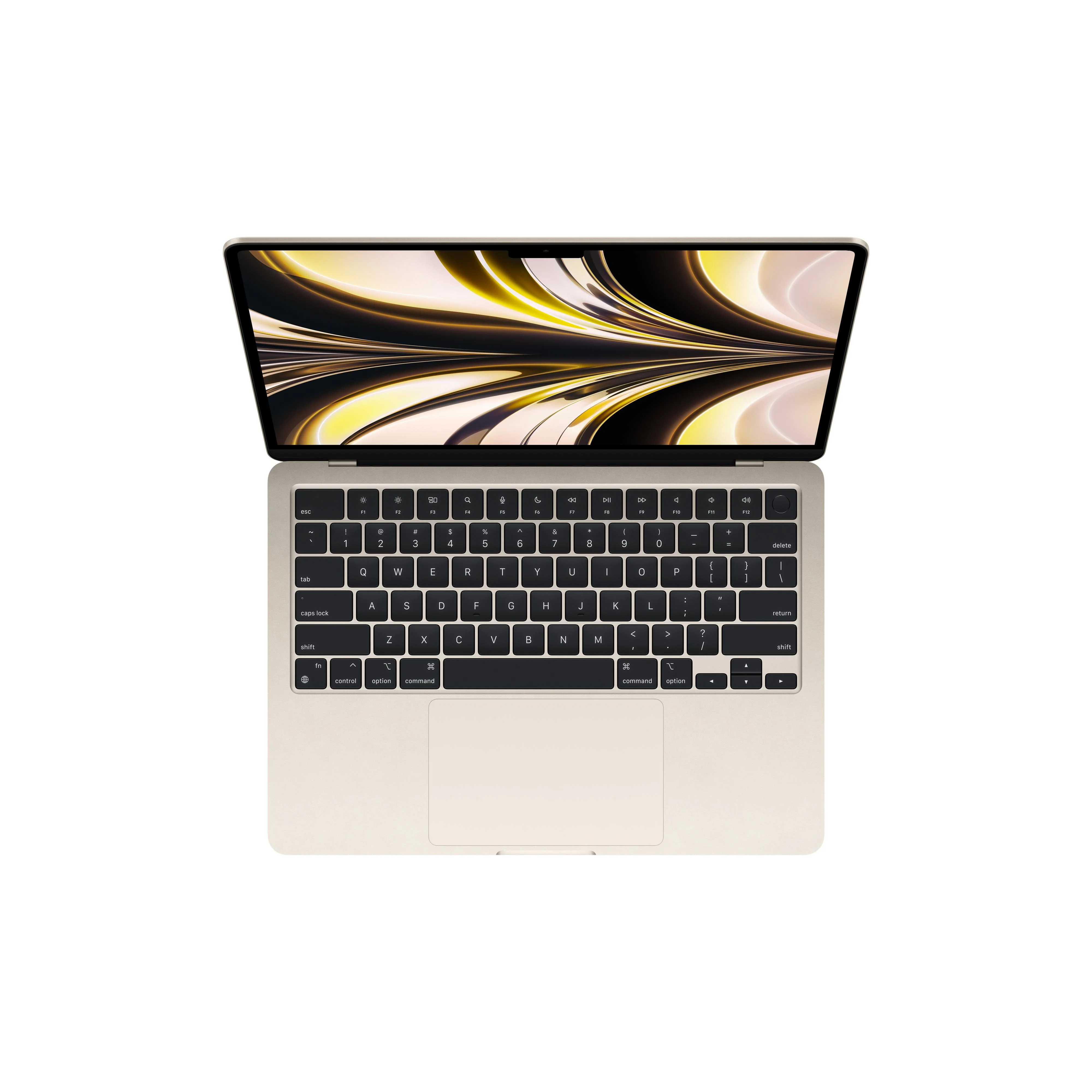 13-inch MacBook Air: Apple M2 chip with 8, core CPU and 10, core GPU, 512GB SSD - Starlight - Image 3