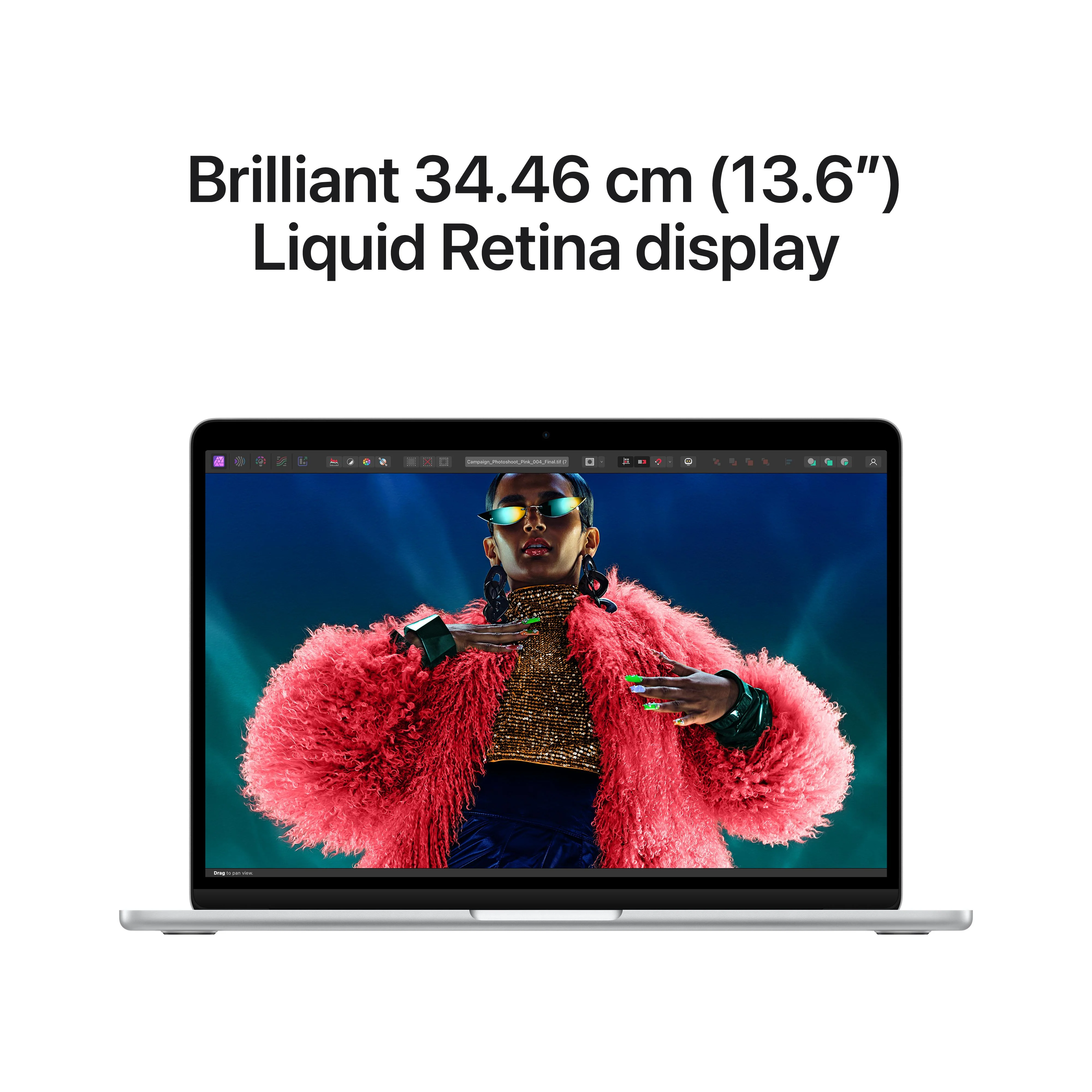 13-inch MacBook Air: Apple M3 chip with 8?core CPU and 8?core GPU, 256GB SSD - Silver - Image 5