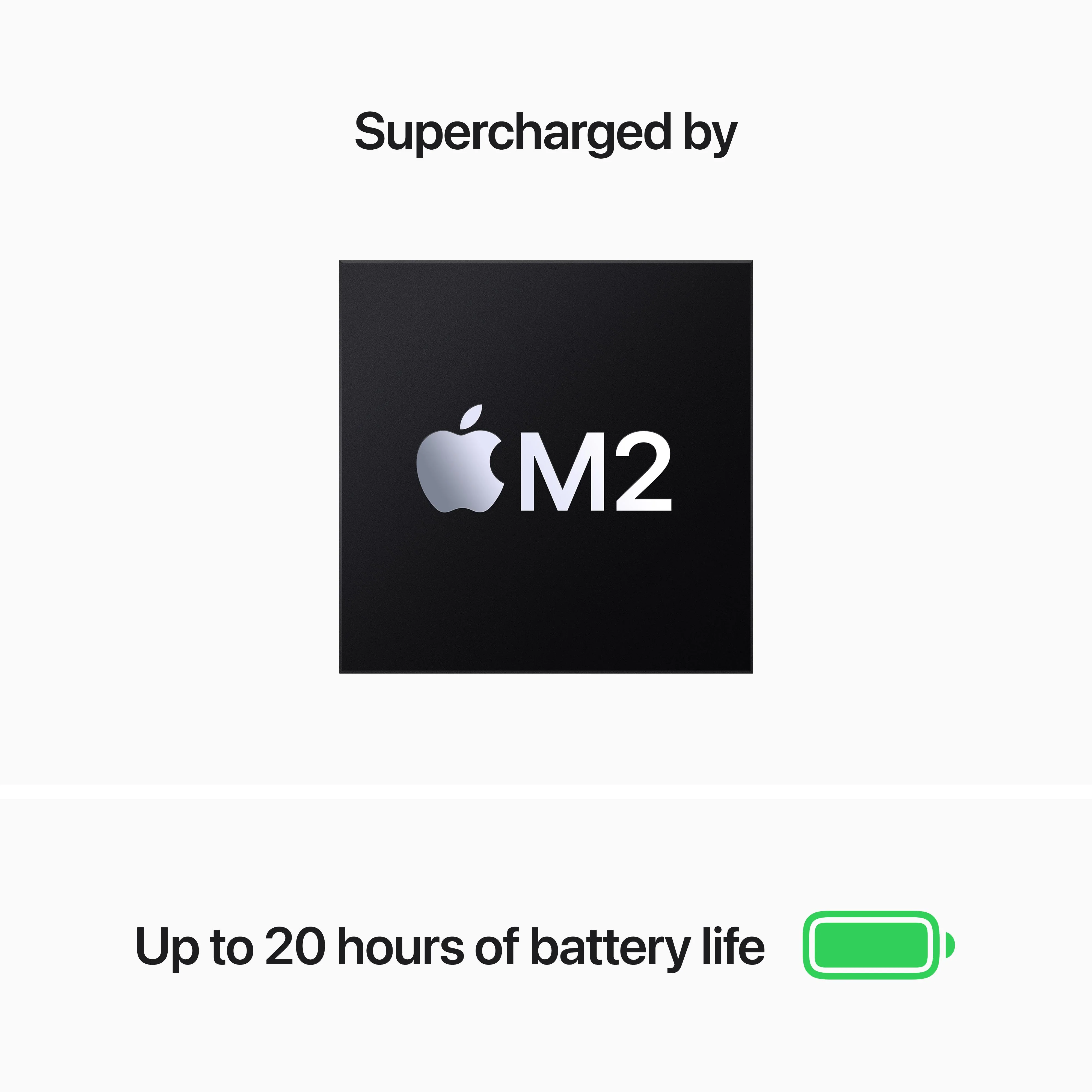 13-inch MacBook Pro: Apple M2 chip with 8?core CPU and 10?core GPU, 256GB SSD - Space Grey - Image 3