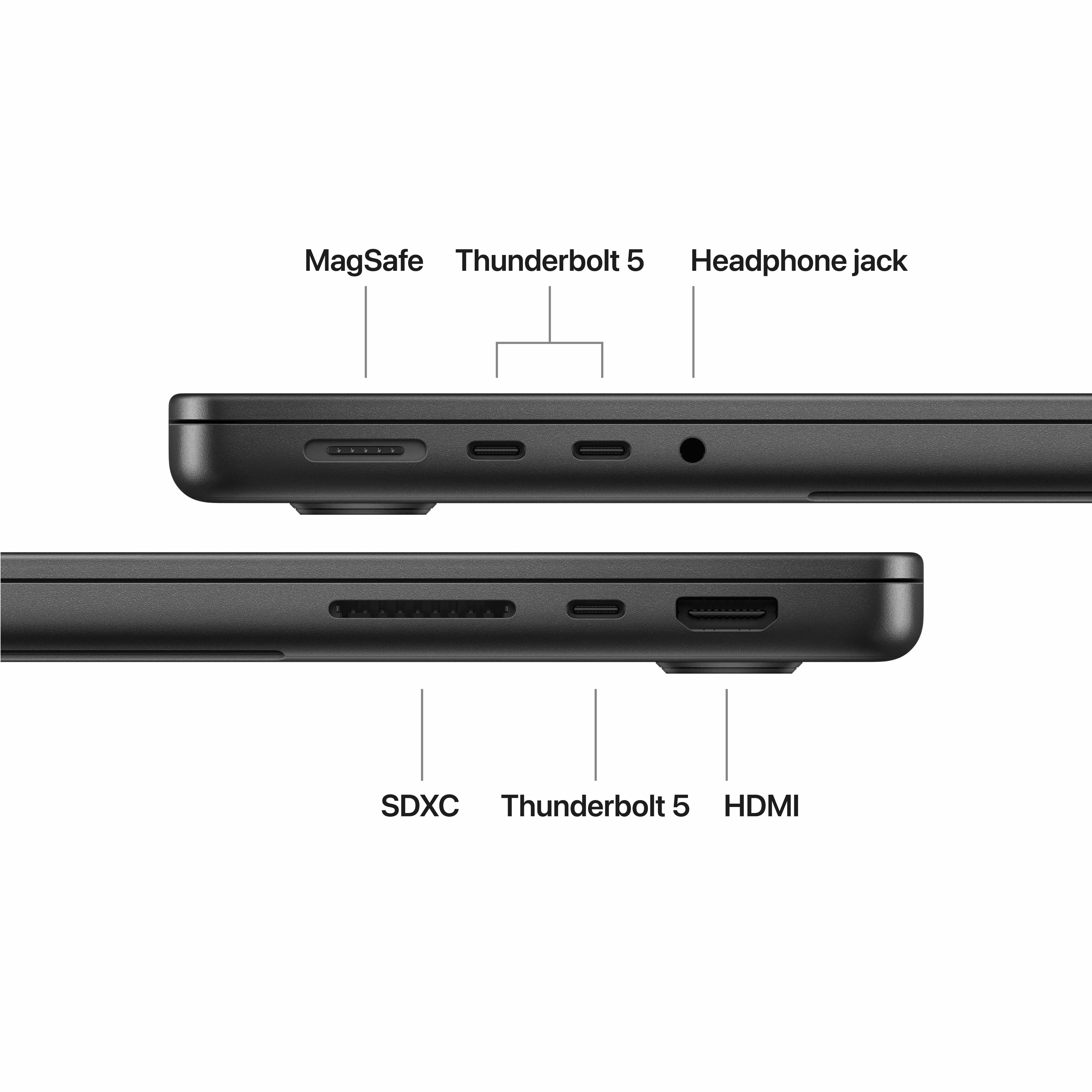 14-inch MacBook Pro: Apple M5 Pro chip with 18-core CPU and 20-core GPU, 2TB SSD - Space Black - Image 7