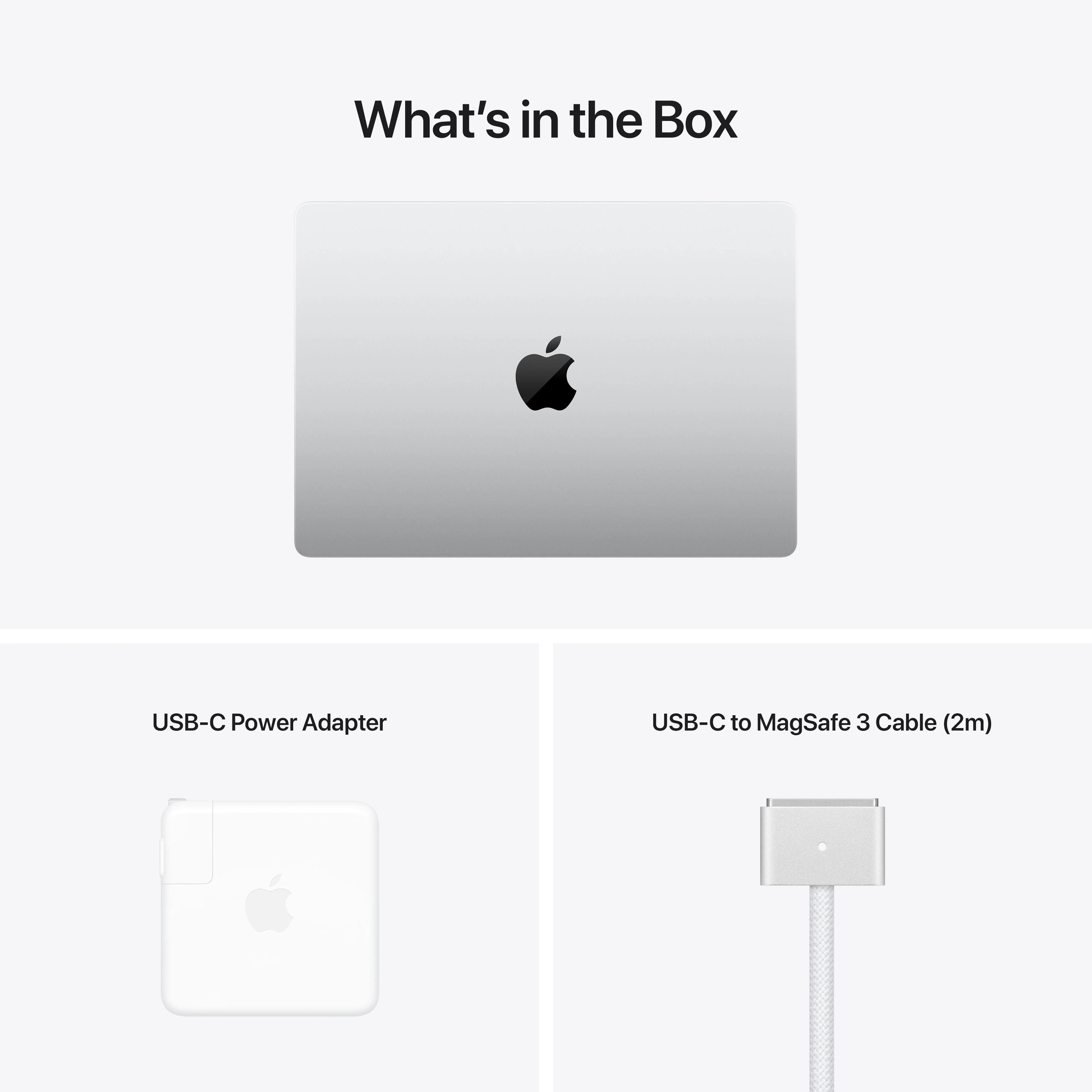14-inch MacBook Pro: Apple M1 Pro chip with 8?core CPU and 14'core GPU, 512GB SSD - Silver - Image 11