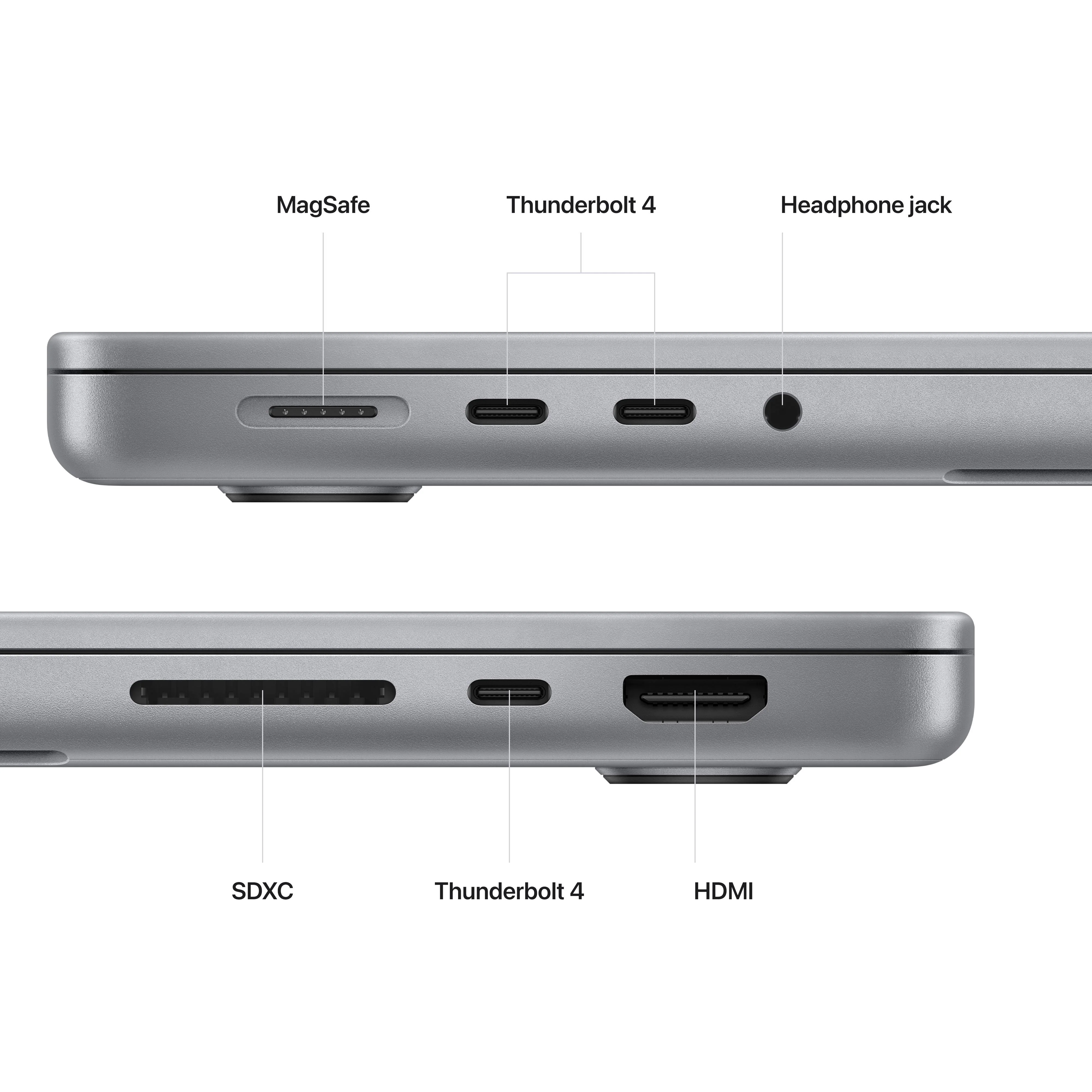 14-inch MacBook Pro: Apple M2 Max chip with 12?core CPU and 30?core GPU, 1TB SSD - Space Grey - Image 6
