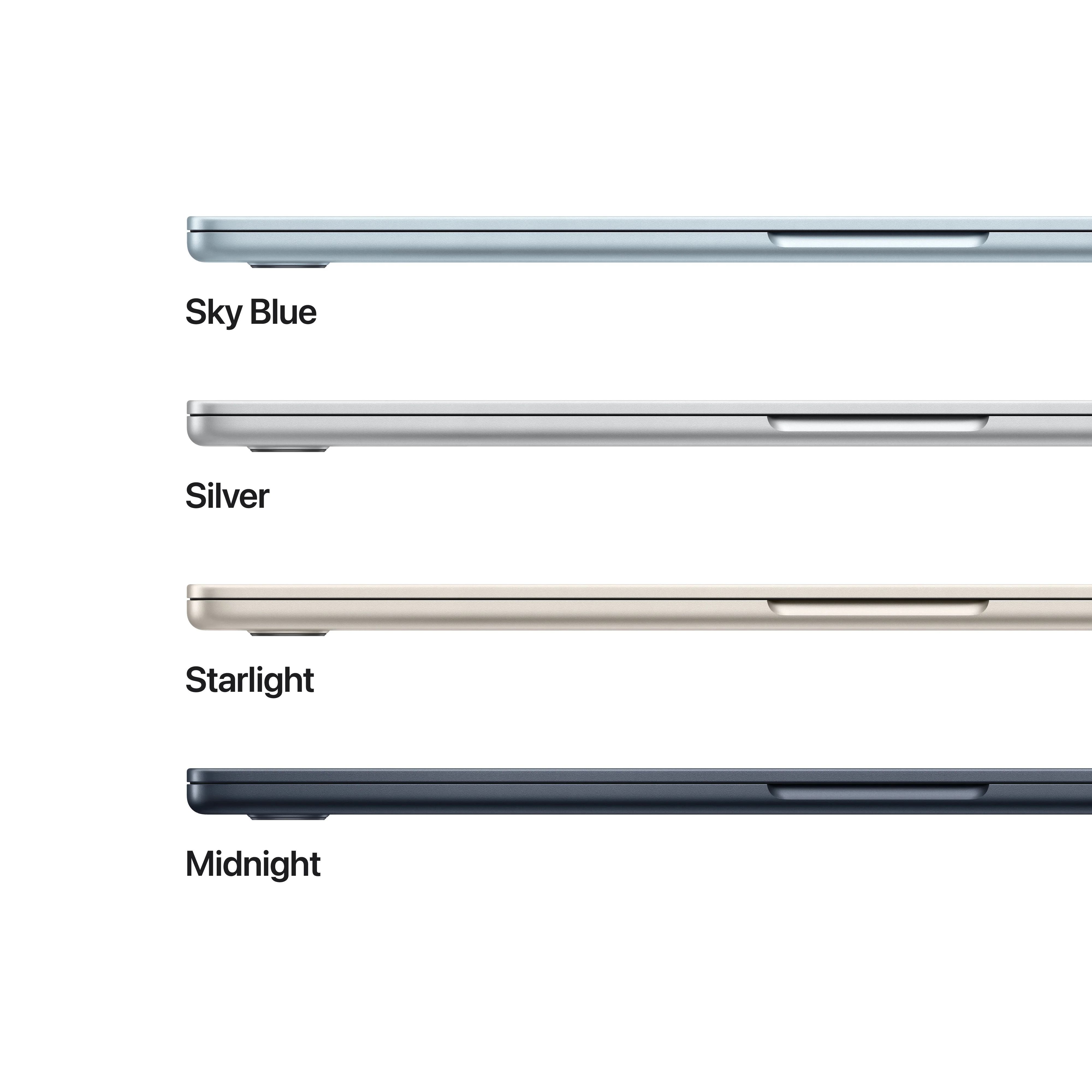 15-inch MacBook Air: Apple M5 chip with 10-core CPU and 10-core GPU, 512GB SSD - Midnight - Image 3