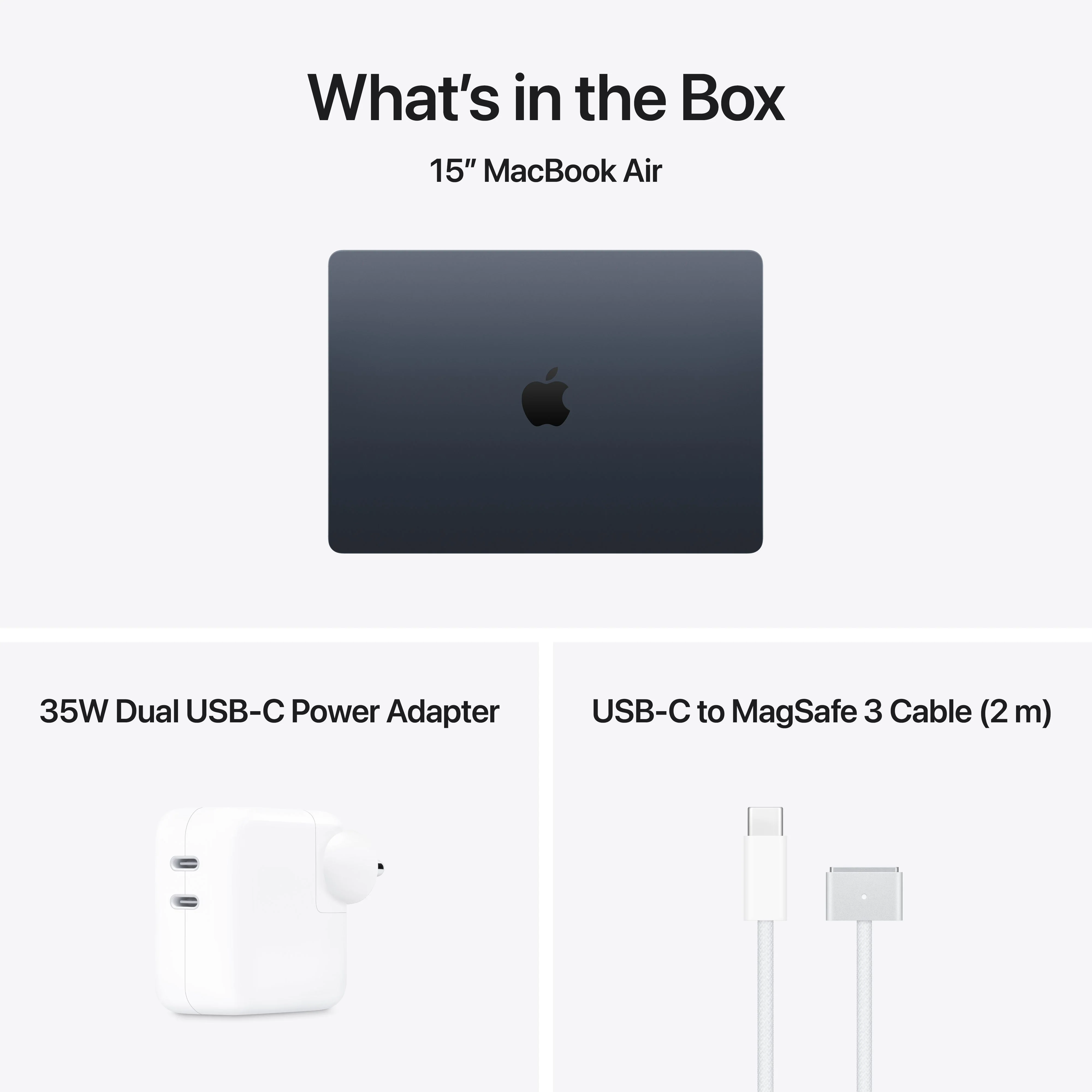 15-inch MacBook Air: Apple M5 chip with 10-core CPU and 10-core GPU, 512GB SSD - Midnight - Image 9