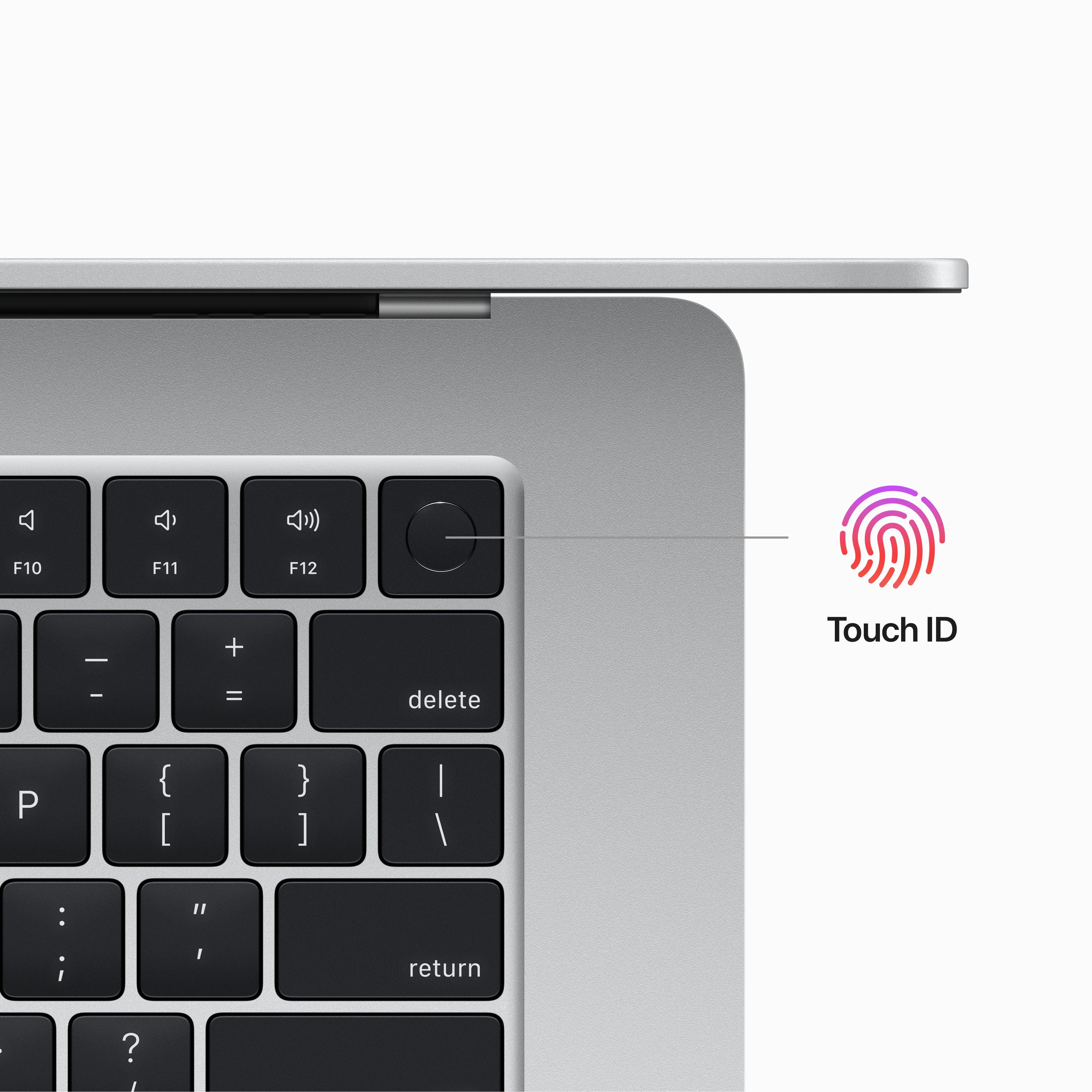 15-inch MacBook Air: Apple M2 chip with 8-core CPU and 10-core GPU, 512GB SSD - Silver - Image 8