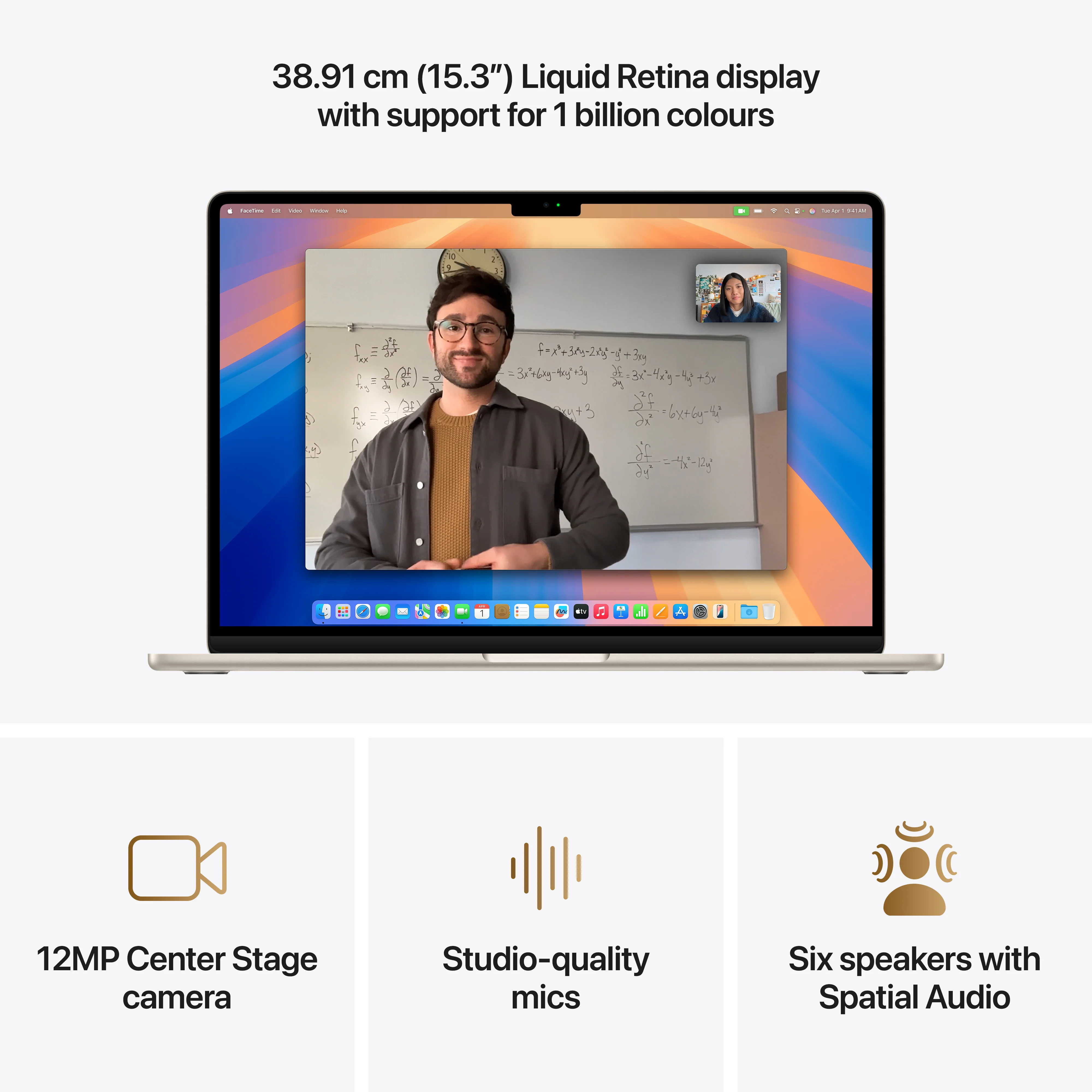 15-inch MacBook Air: Apple M4 chip with 10-core CPU and 10-core GPU, 512GB SSD - Starlight - Image 5