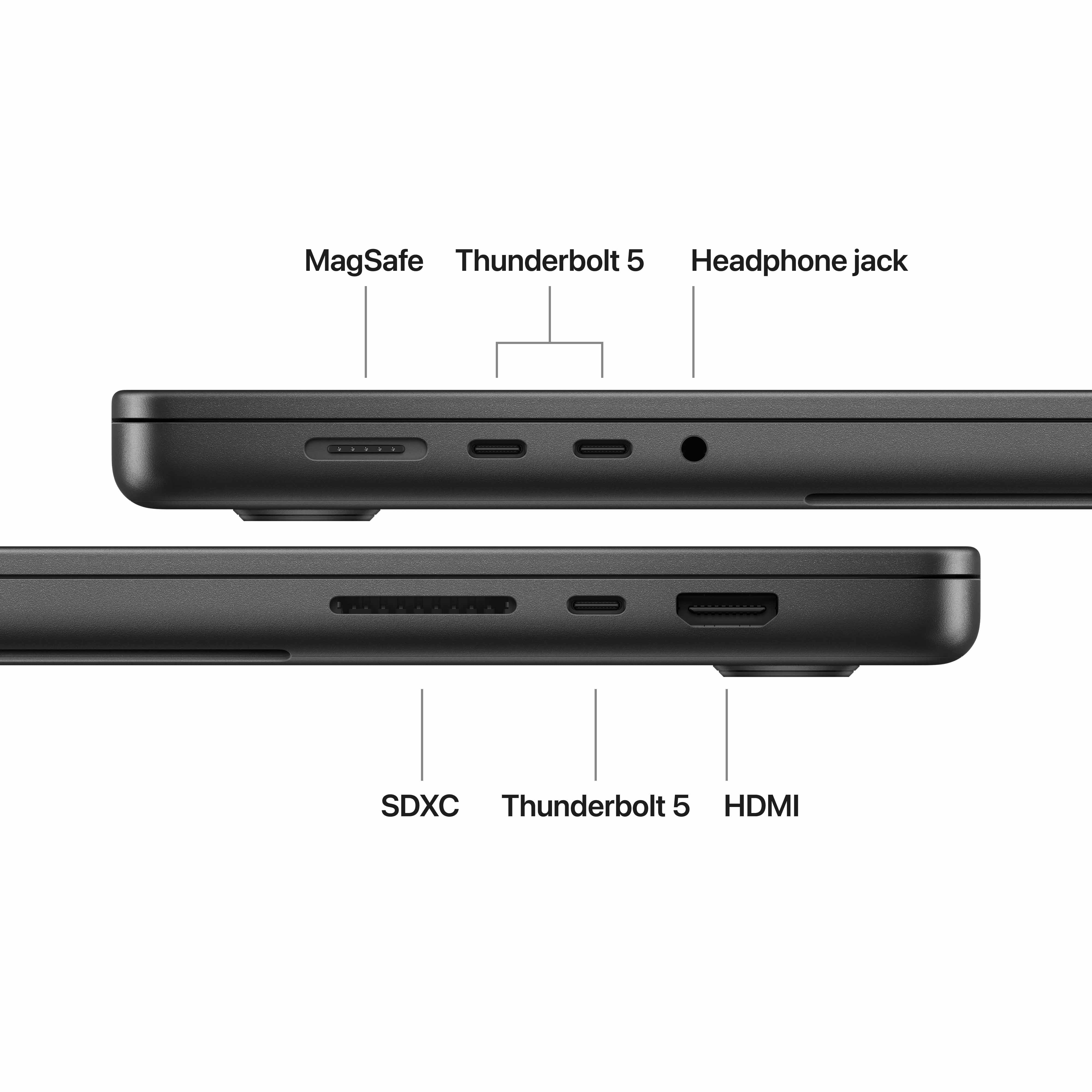 16-inch MacBook Pro: Apple M5 Max chip with 18-core CPU and 40-core GPU, 2TB SSD - Space Black - Image 7