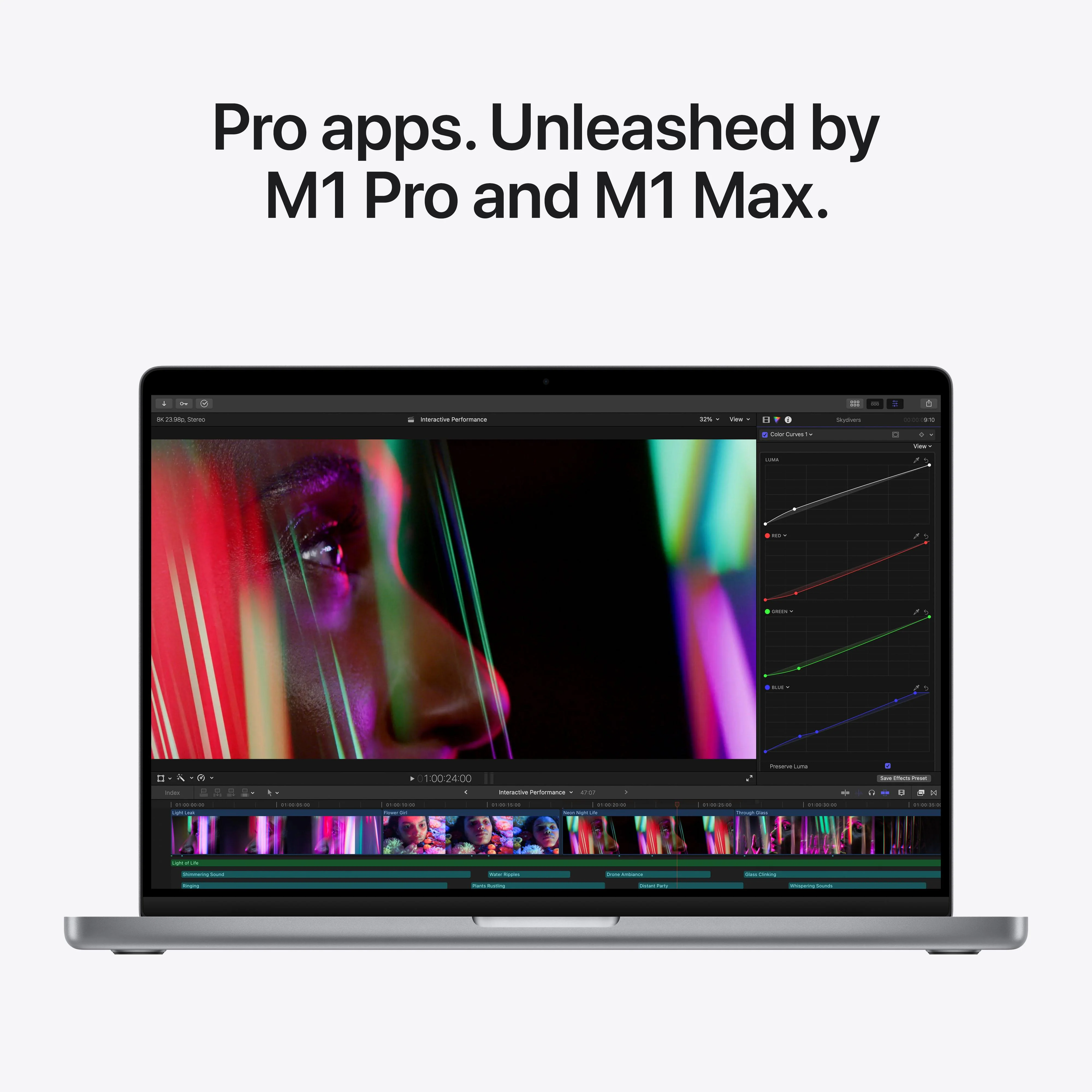 16-inch MacBook Pro: Apple M1 Pro chip with 10?core CPU and 16?core GPU, 1TB SSD - Space Grey - Image 6