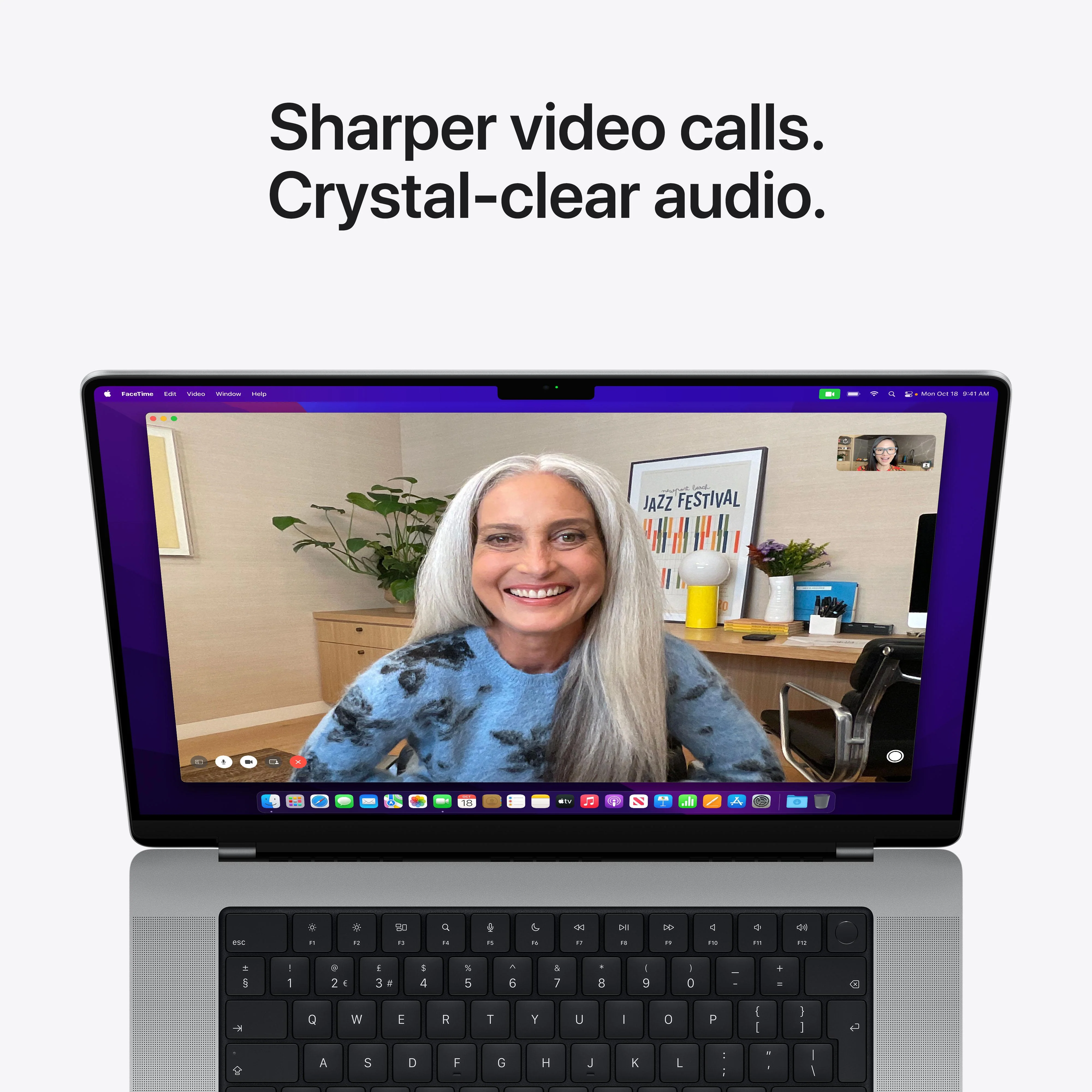 16-inch MacBook Pro: Apple M1 Pro chip with 10?core CPU and 16?core GPU, 1TB SSD - Silver - Image 9