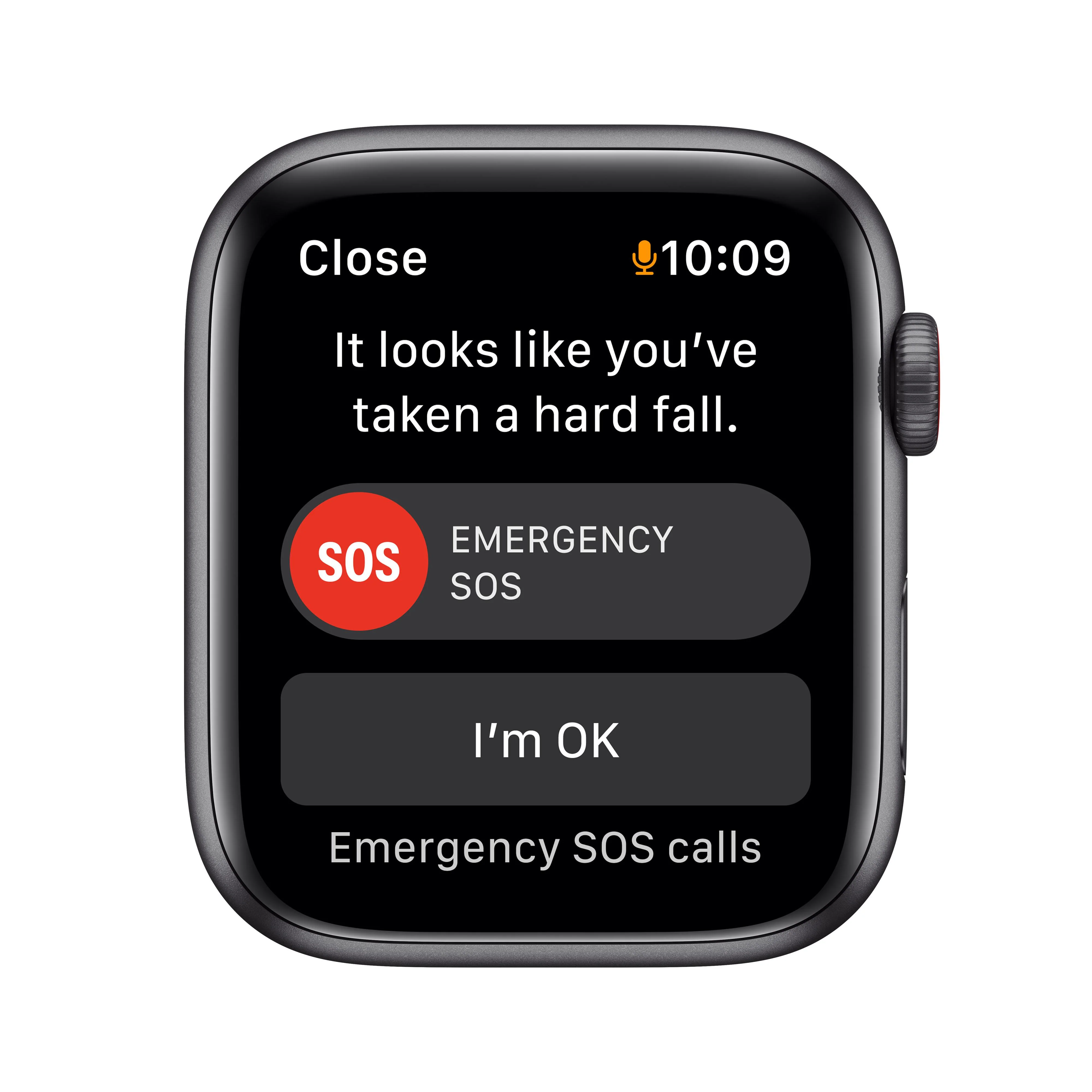 Apple Watch Nike SE GPS + Cellular, 44mm Space Grey Aluminium Case with Anthracite/Black Nike Sport Band - Regular - Image 5