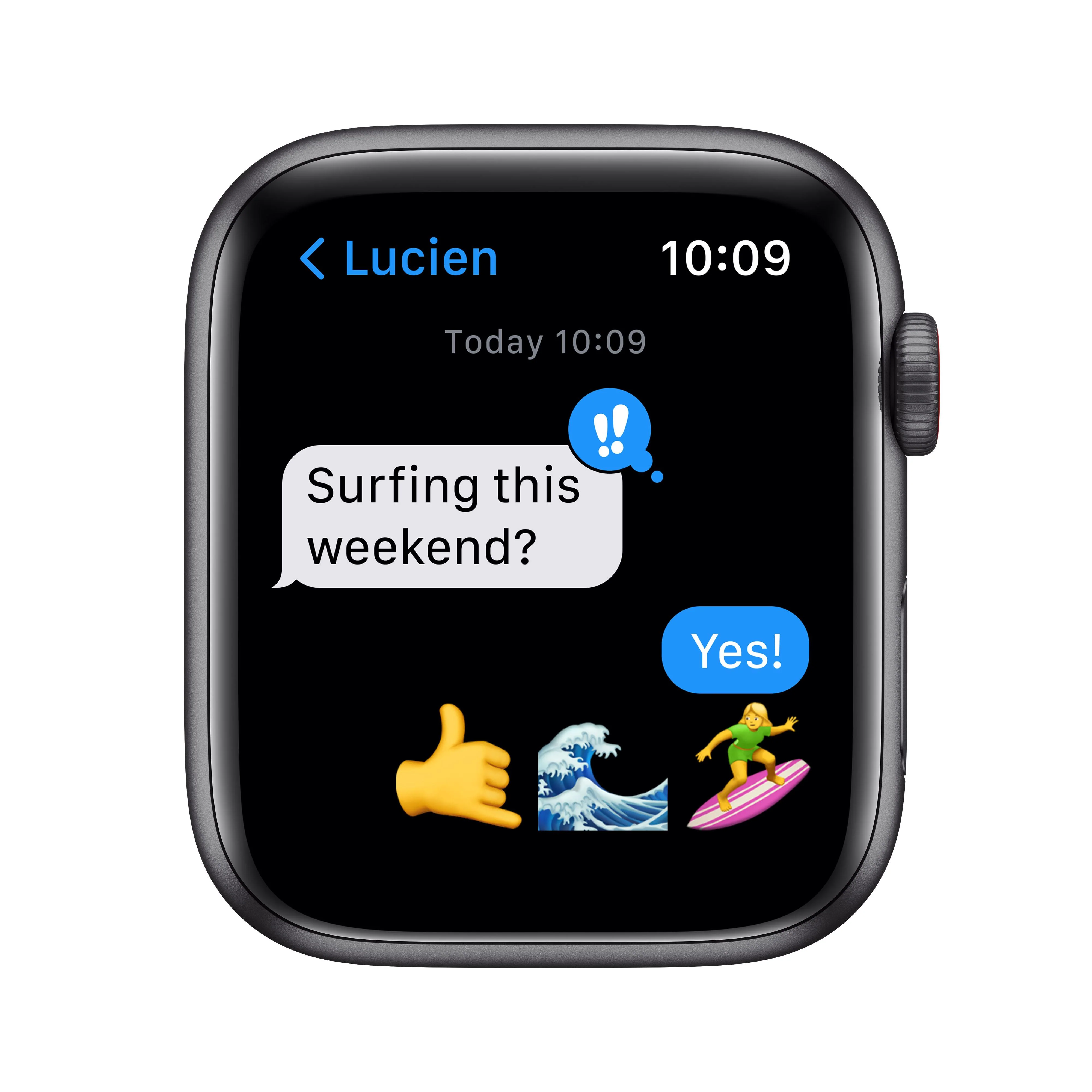Apple Watch Nike SE GPS + Cellular, 44mm Space Grey Aluminium Case with Anthracite/Black Nike Sport Band - Regular - Image 6