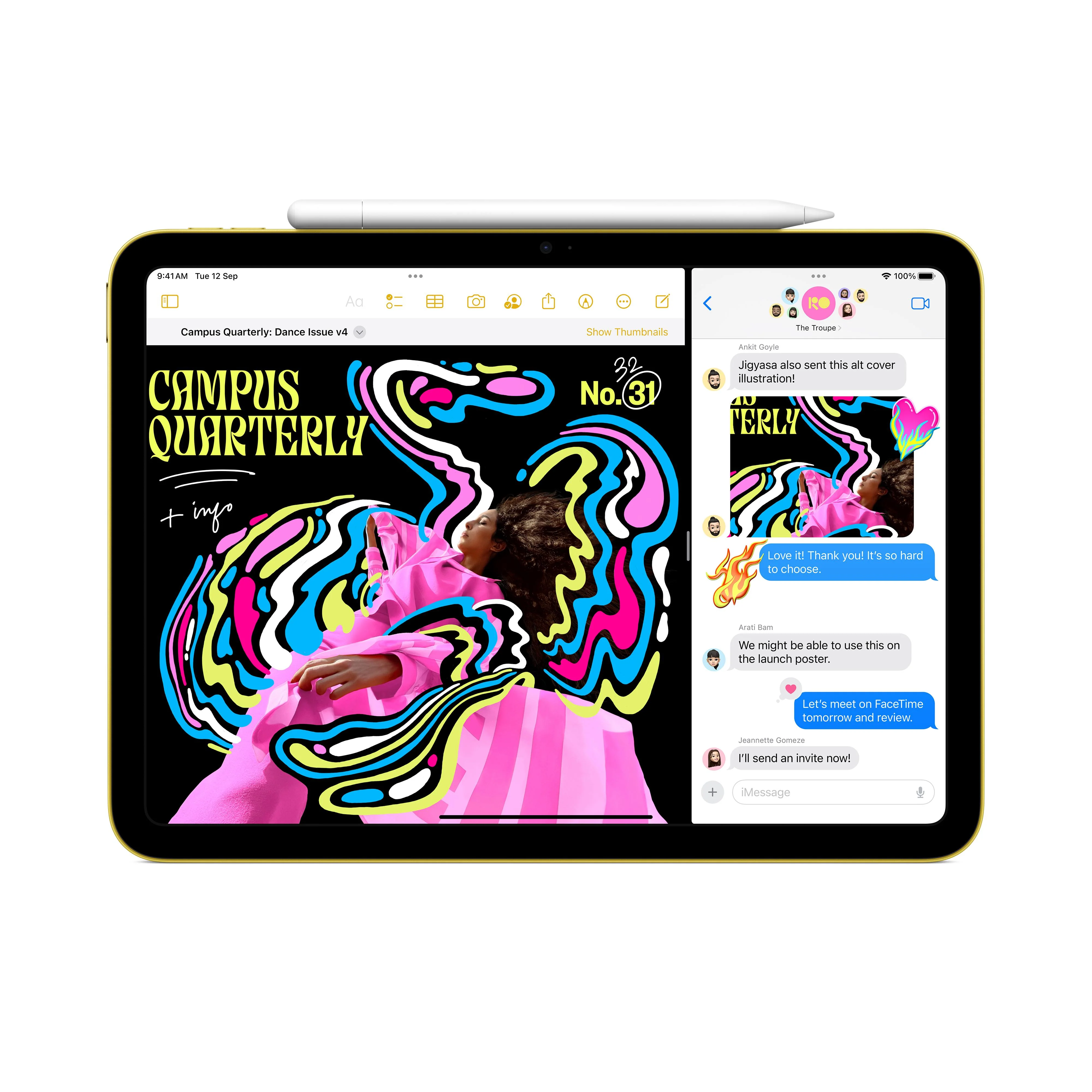 10.9-inch iPad Wi-Fi 256GB - Pink (10th generation) - Image 5