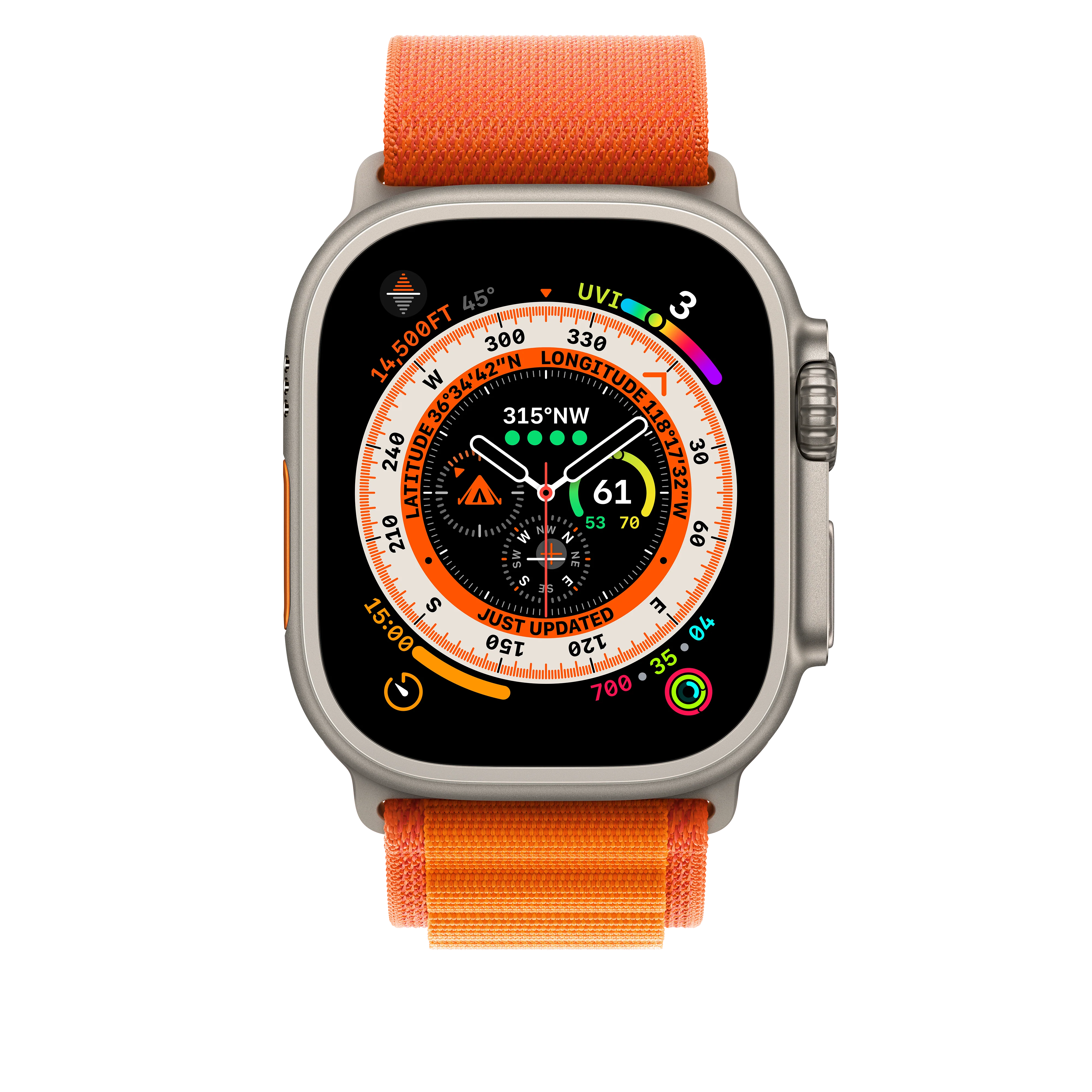 49mm Orange Alpine Loop -Small - Image 3