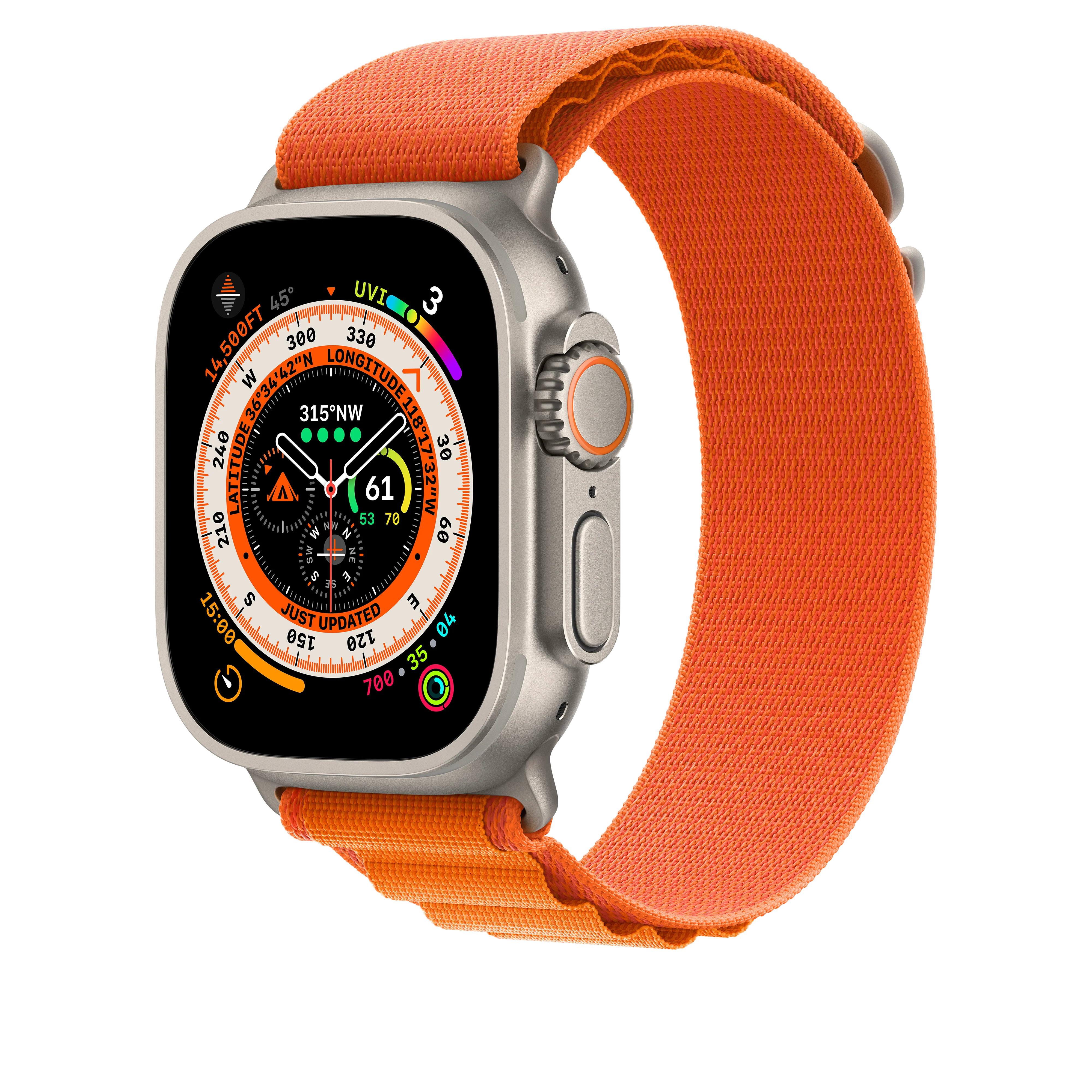 49mm Orange Alpine Loop -Large - Image 2