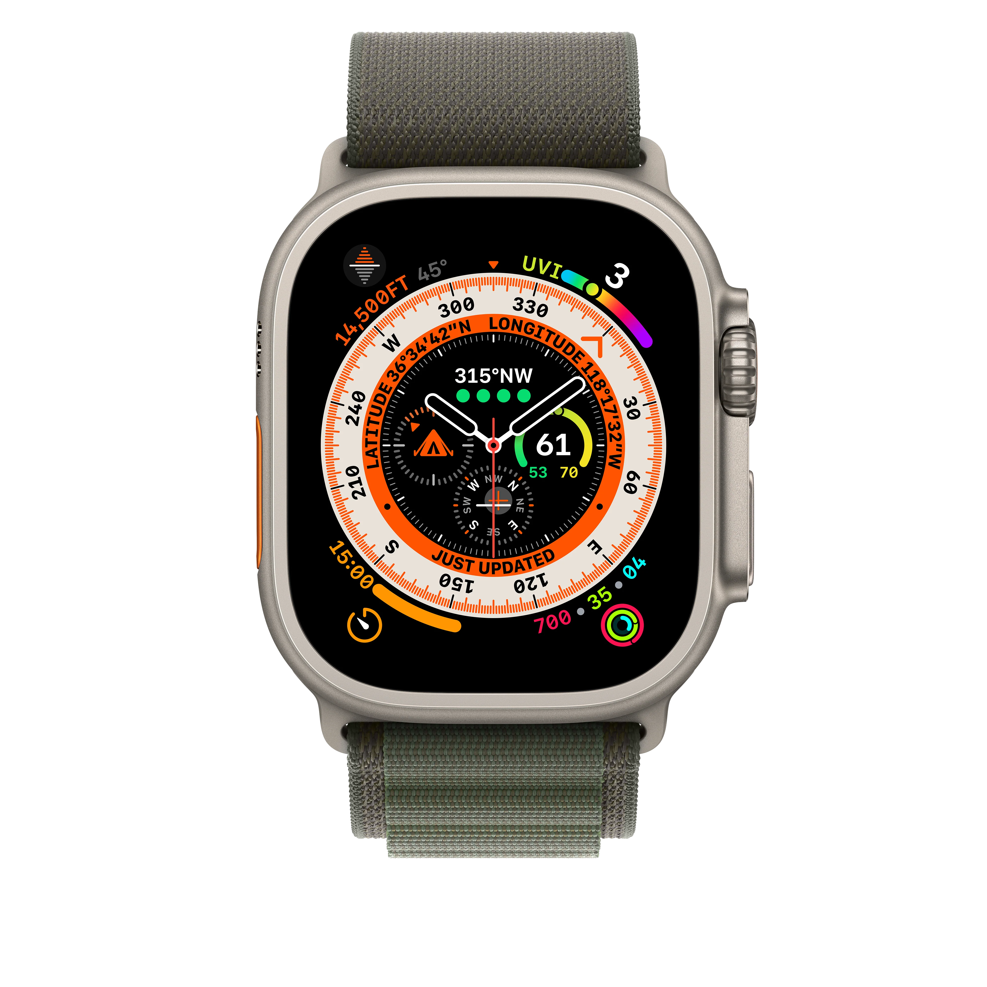 49mm Green Alpine Loop -Small - Image 3