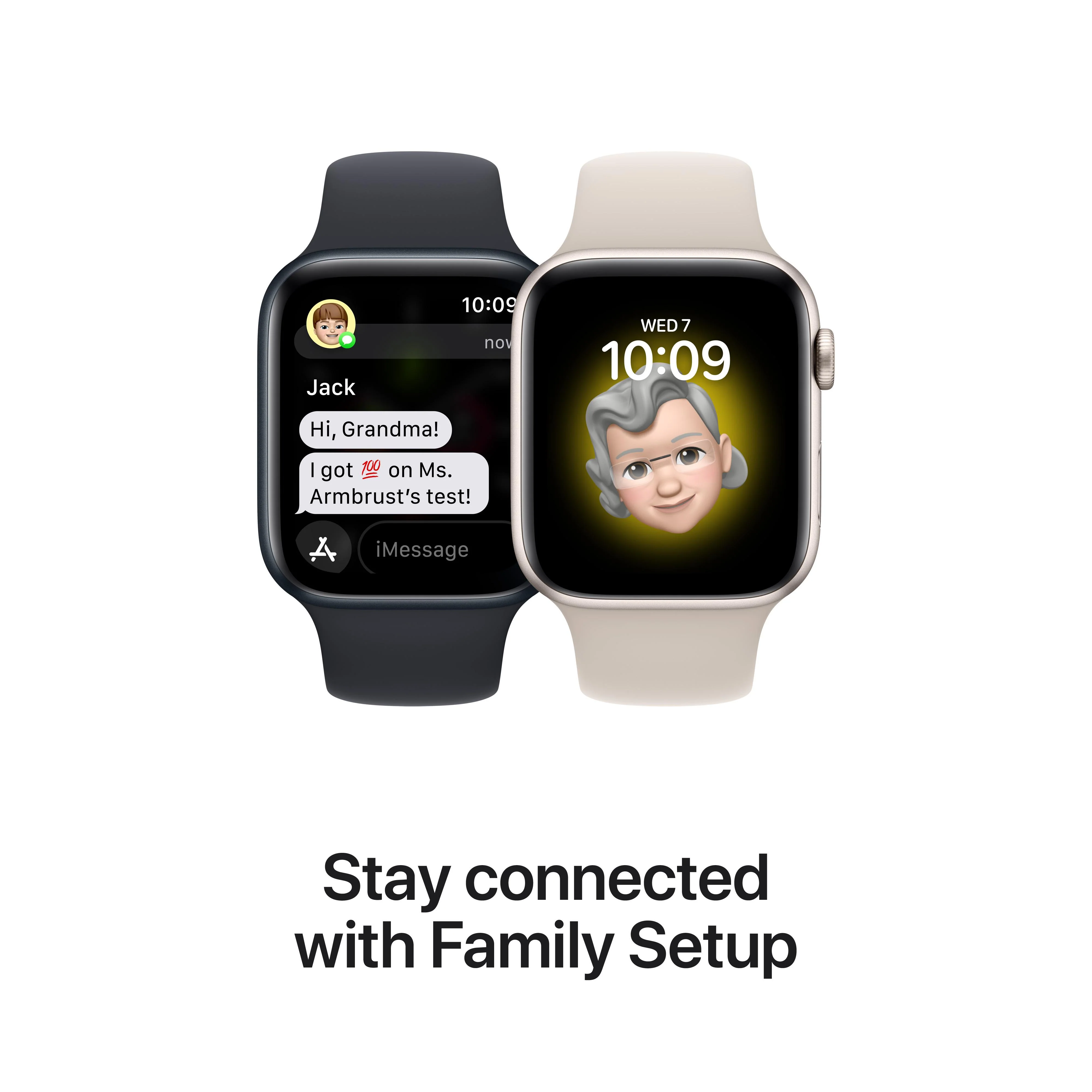 Apple Watch SE GPS 44mm Midnight Aluminium Case with Midnight Sport Band - Regular - Image 5