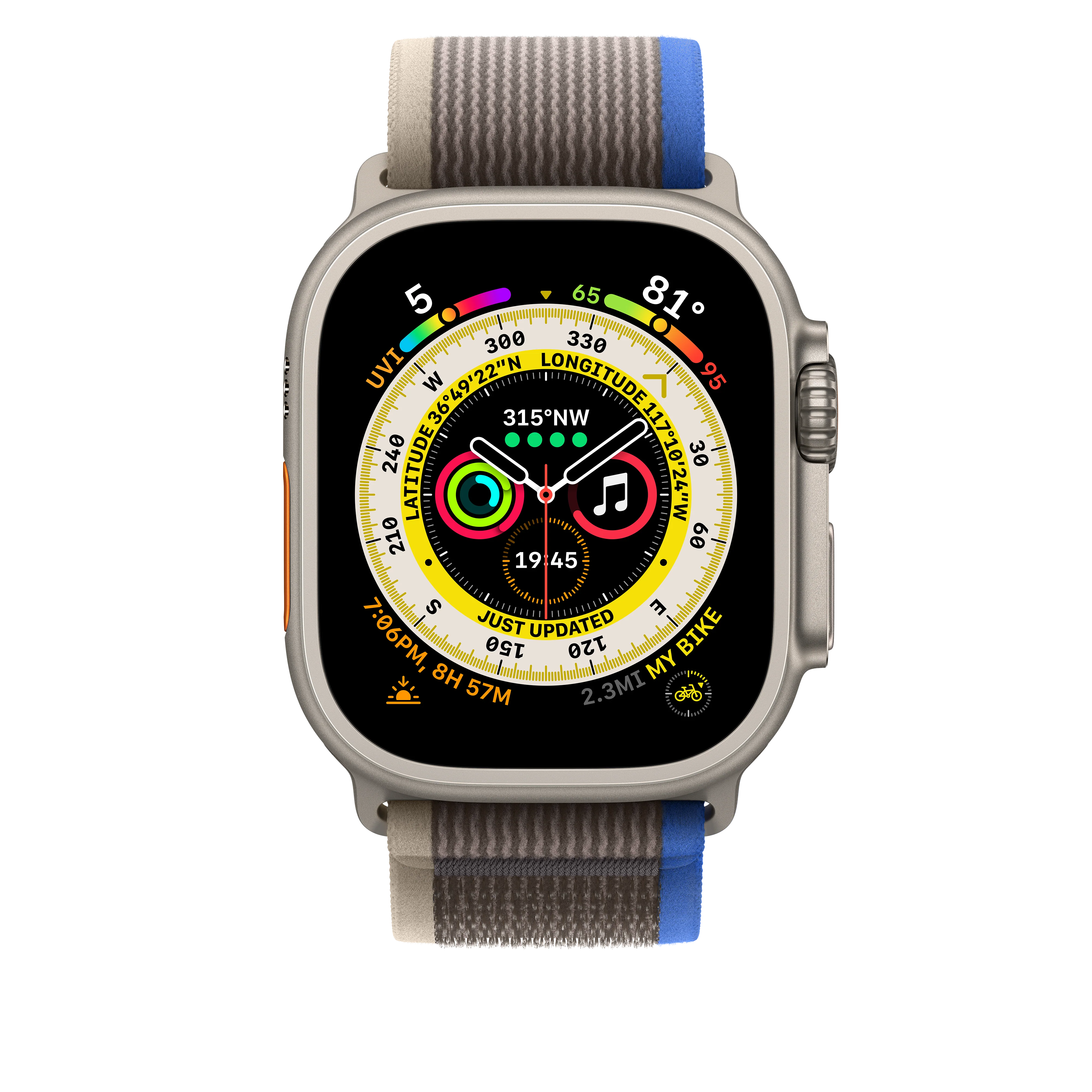49mm Blue/Grey Trail Loop -S/M - Image 3