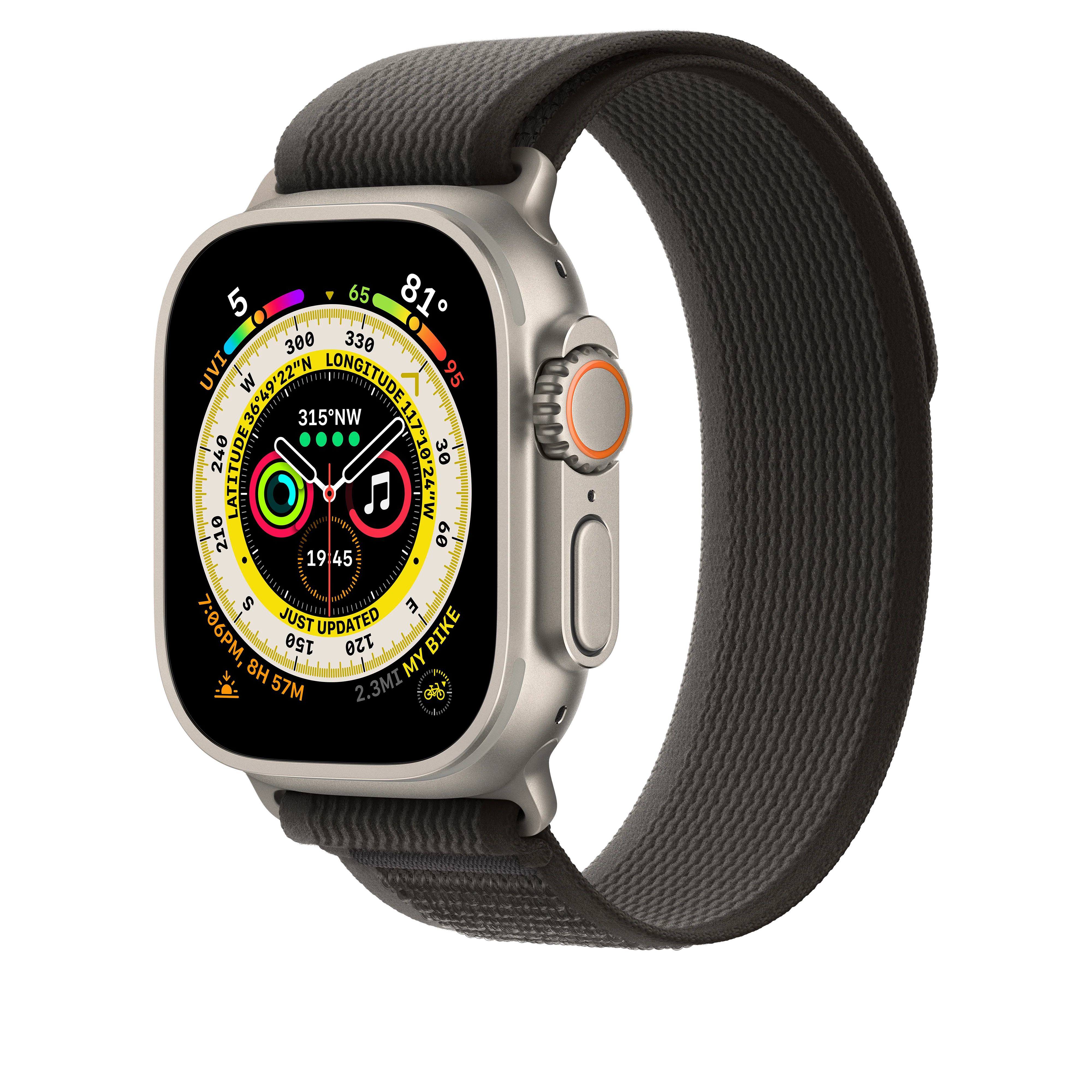 49mm Black/Grey Trail Loop -M/L - Image 2