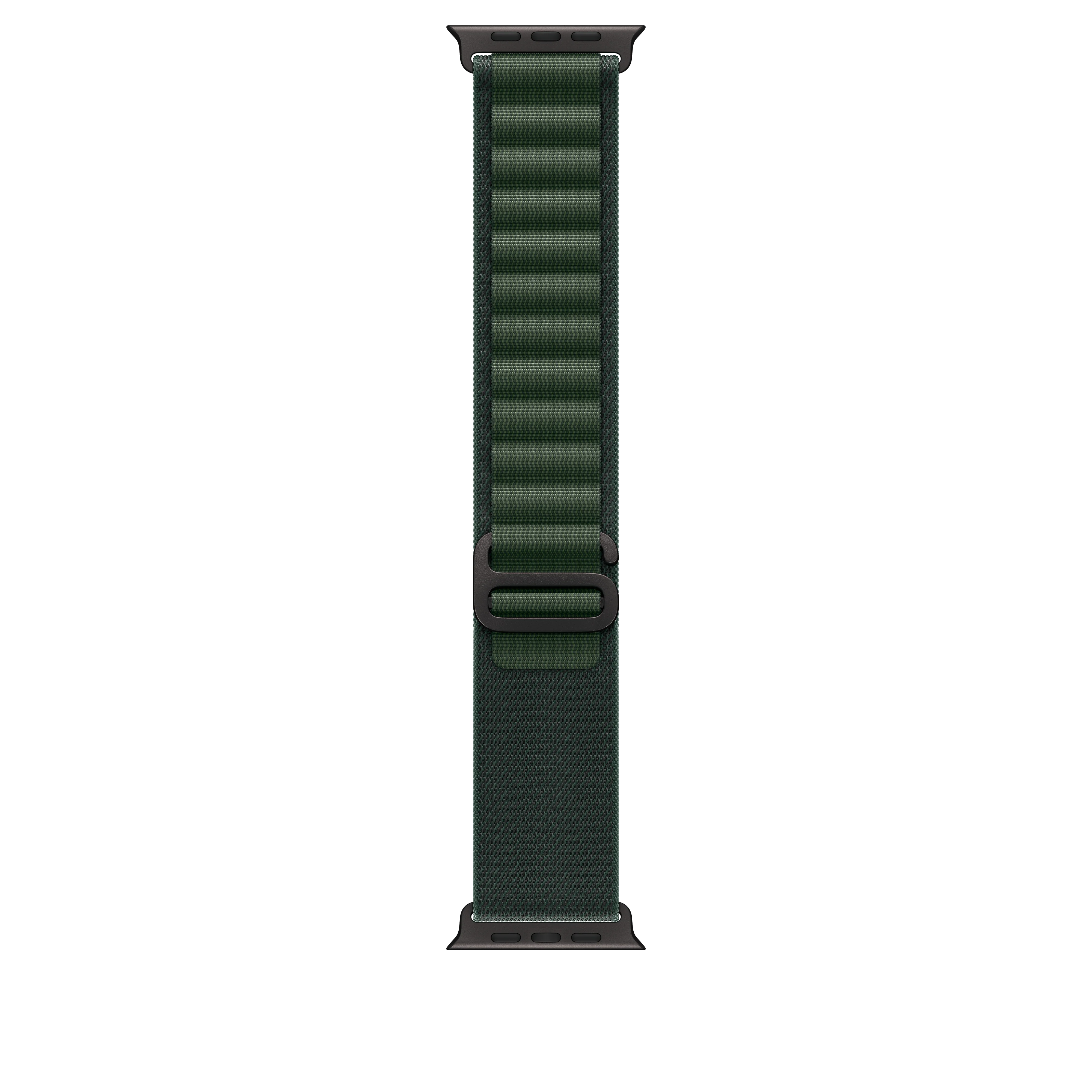 49mm Dark Green Alpine Loop - Medium - Black Titanium Finish