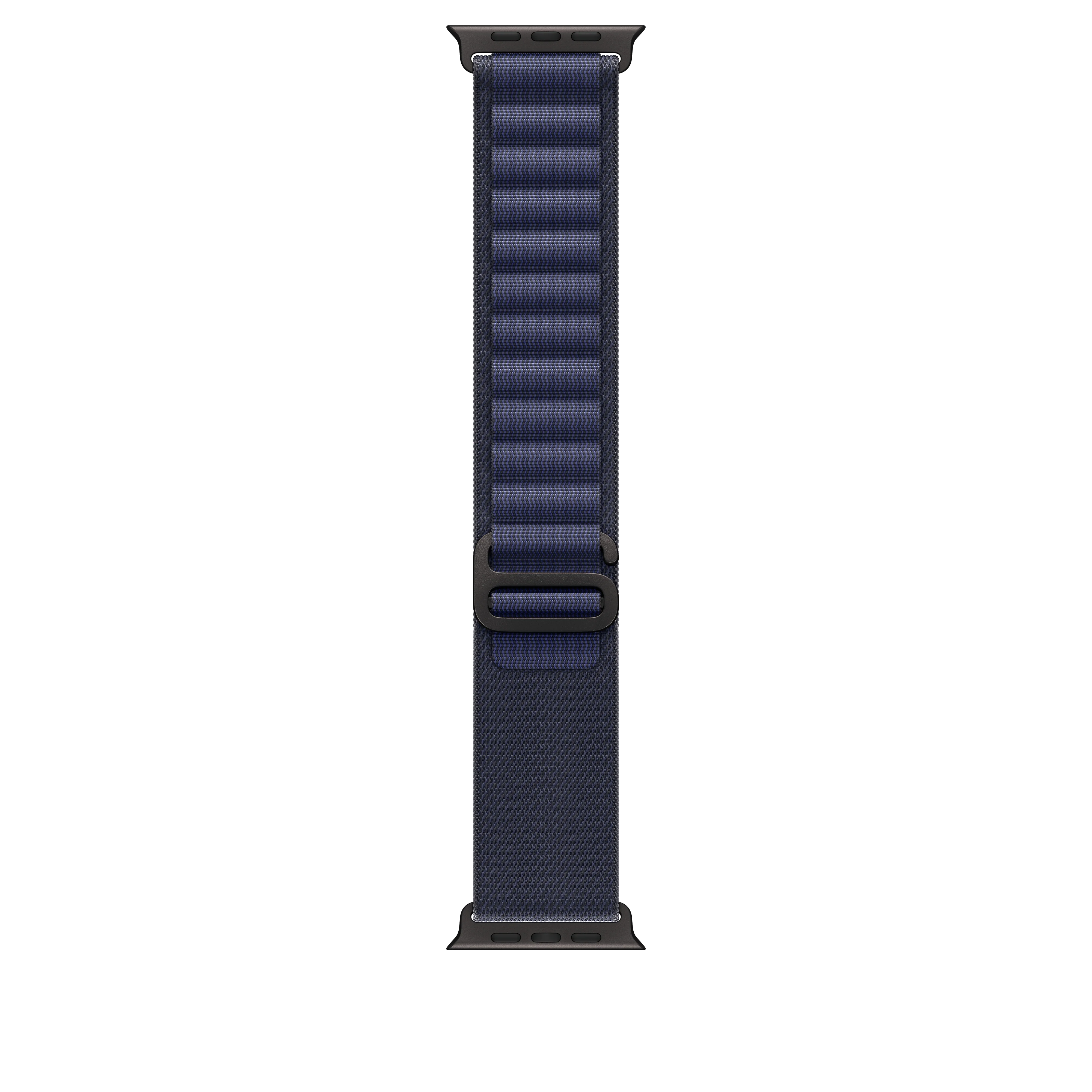49mm Navy Alpine Loop - Small - Black Titanium Finish