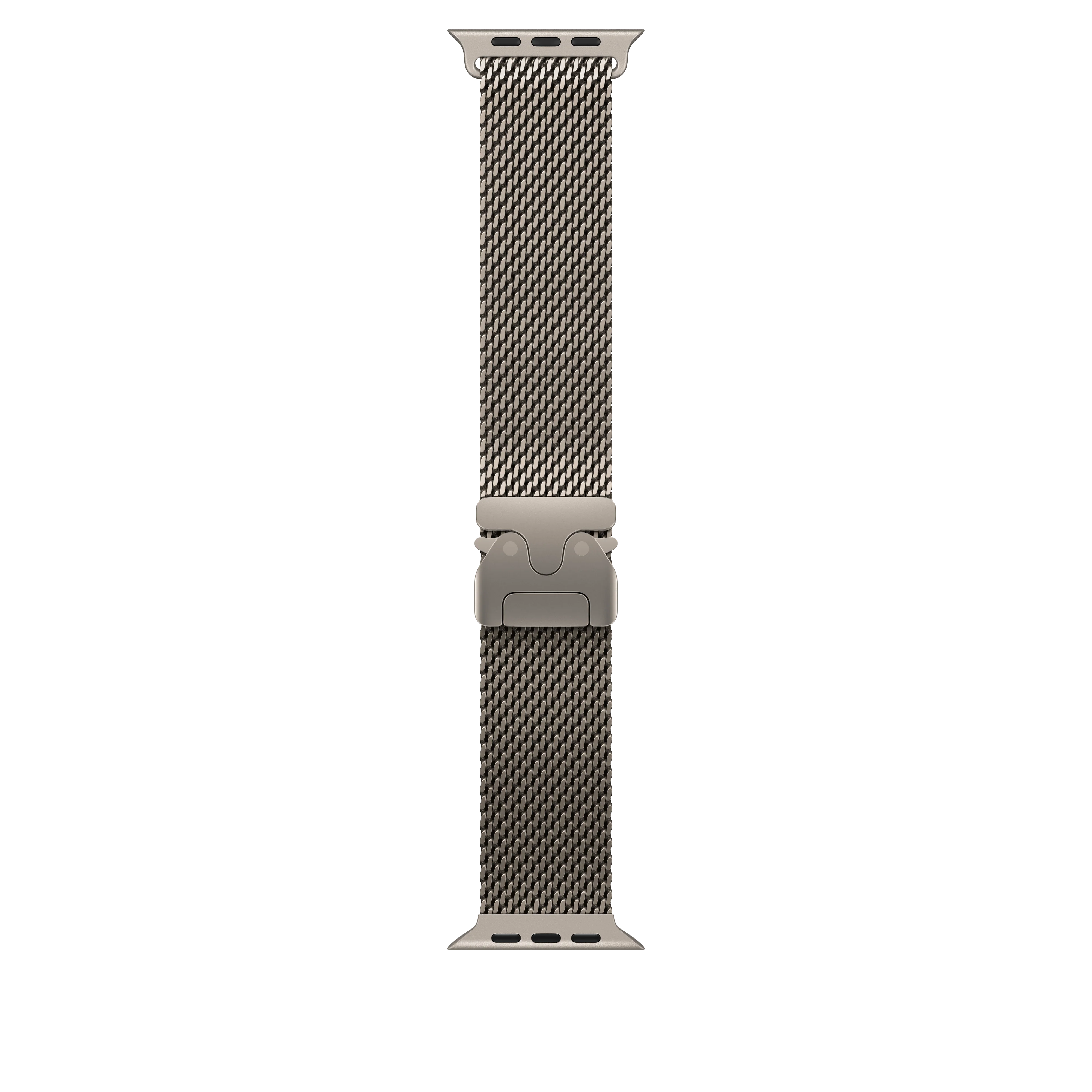 49mm Natural Titanium Milanese Loop - Large
