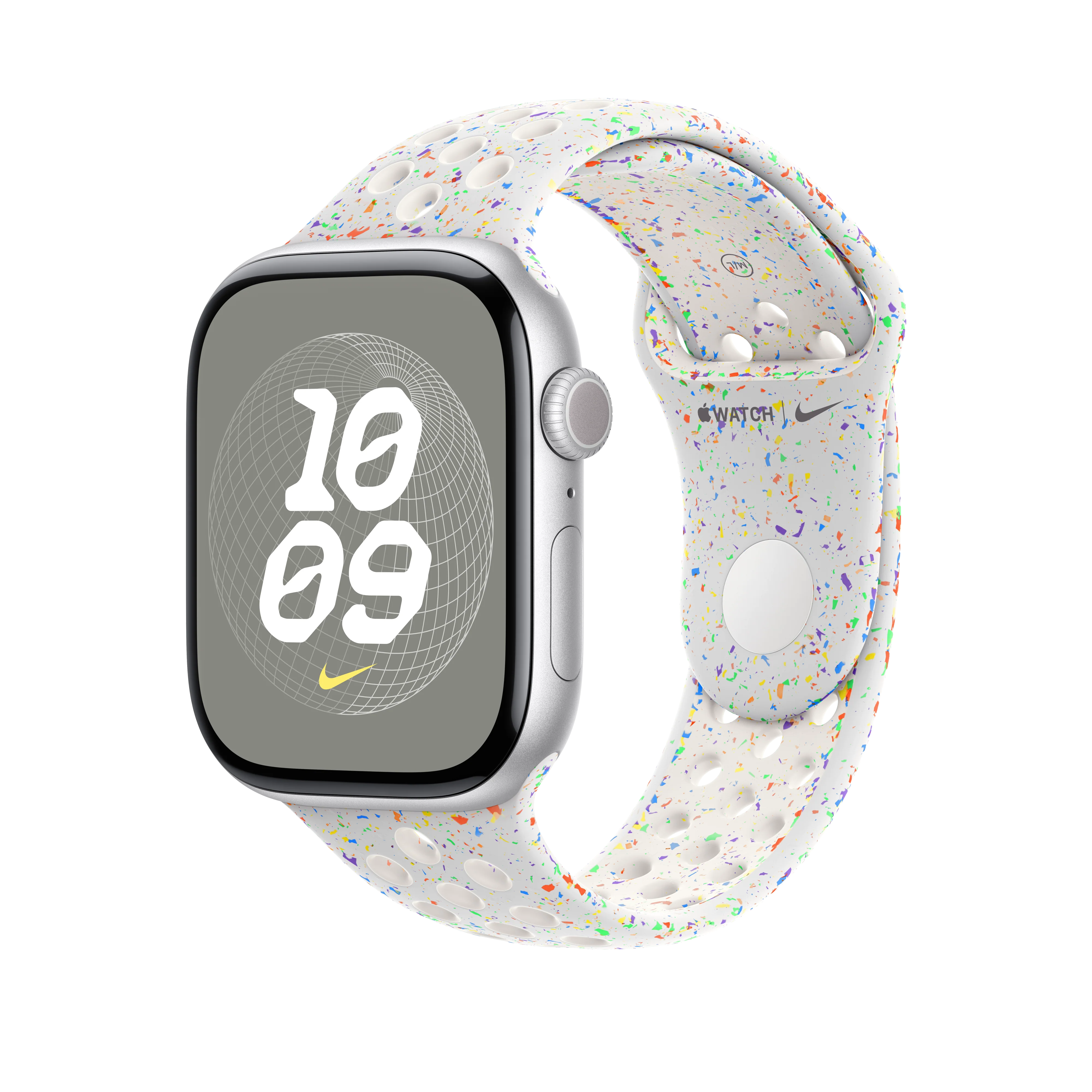 46mm Pure Platinum Nike Sport Band - M/L - Image 2