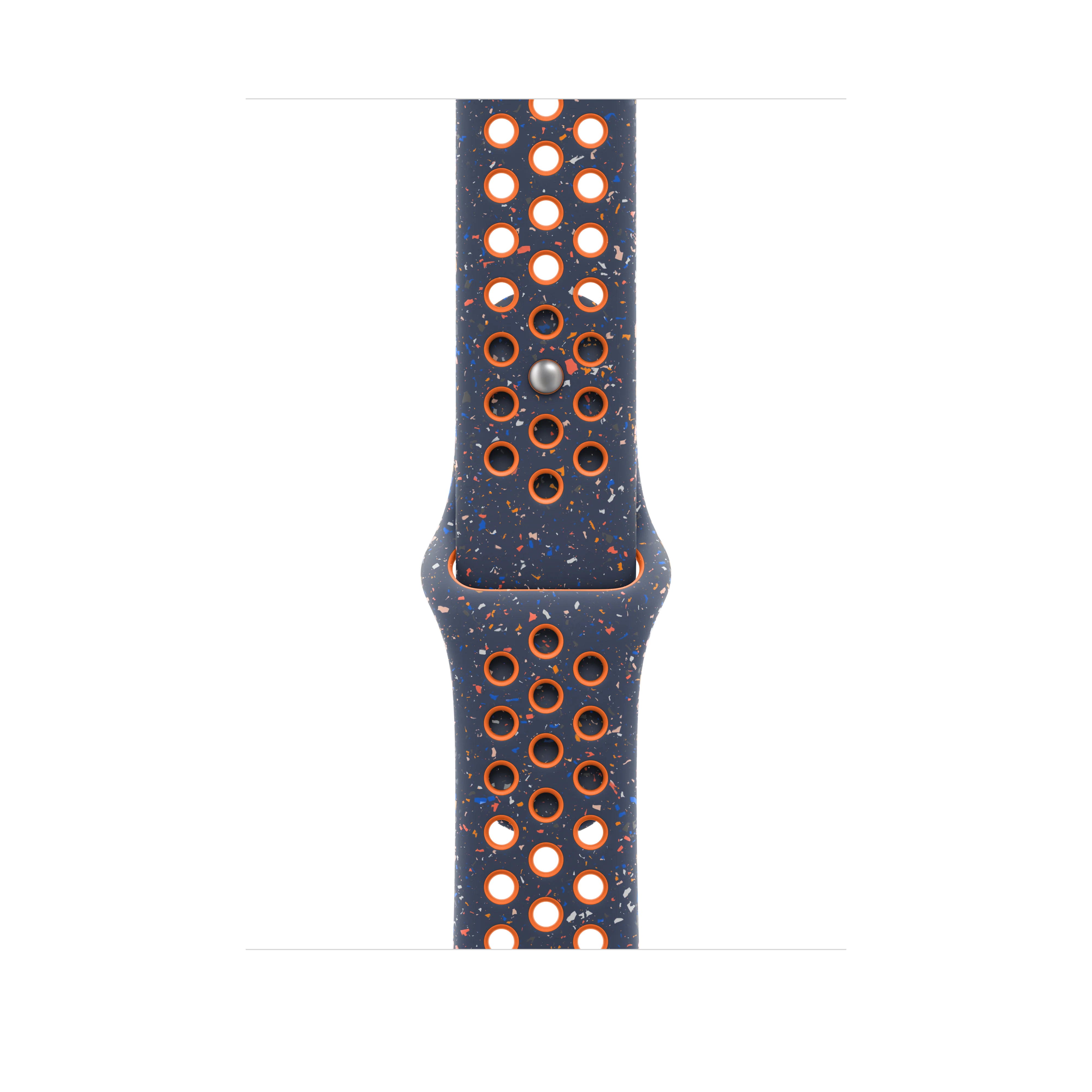 46mm Blue Flame Nike Sport Band - M/L