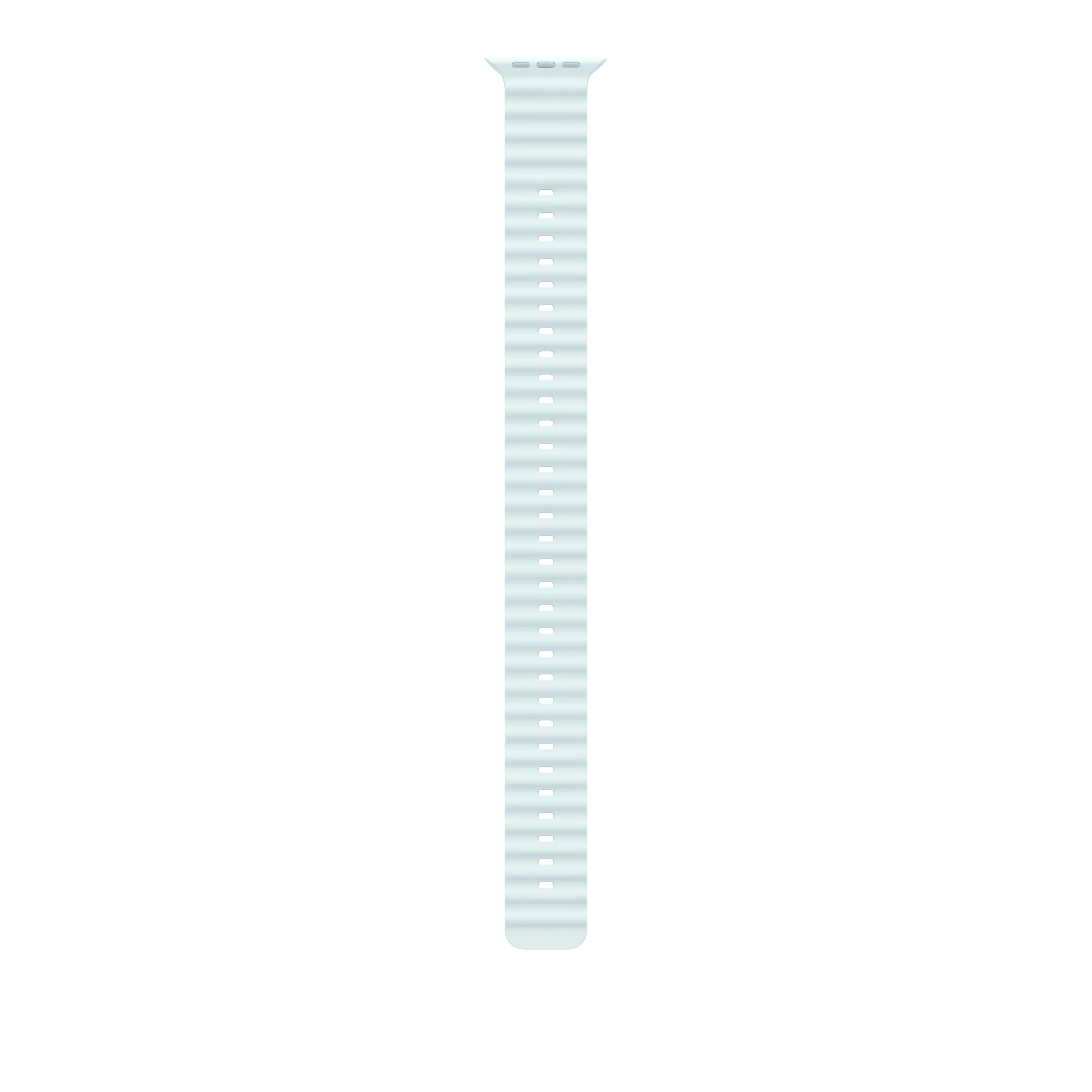 49mm Ice Blue Ocean Band Extension - Black Titanium Finish