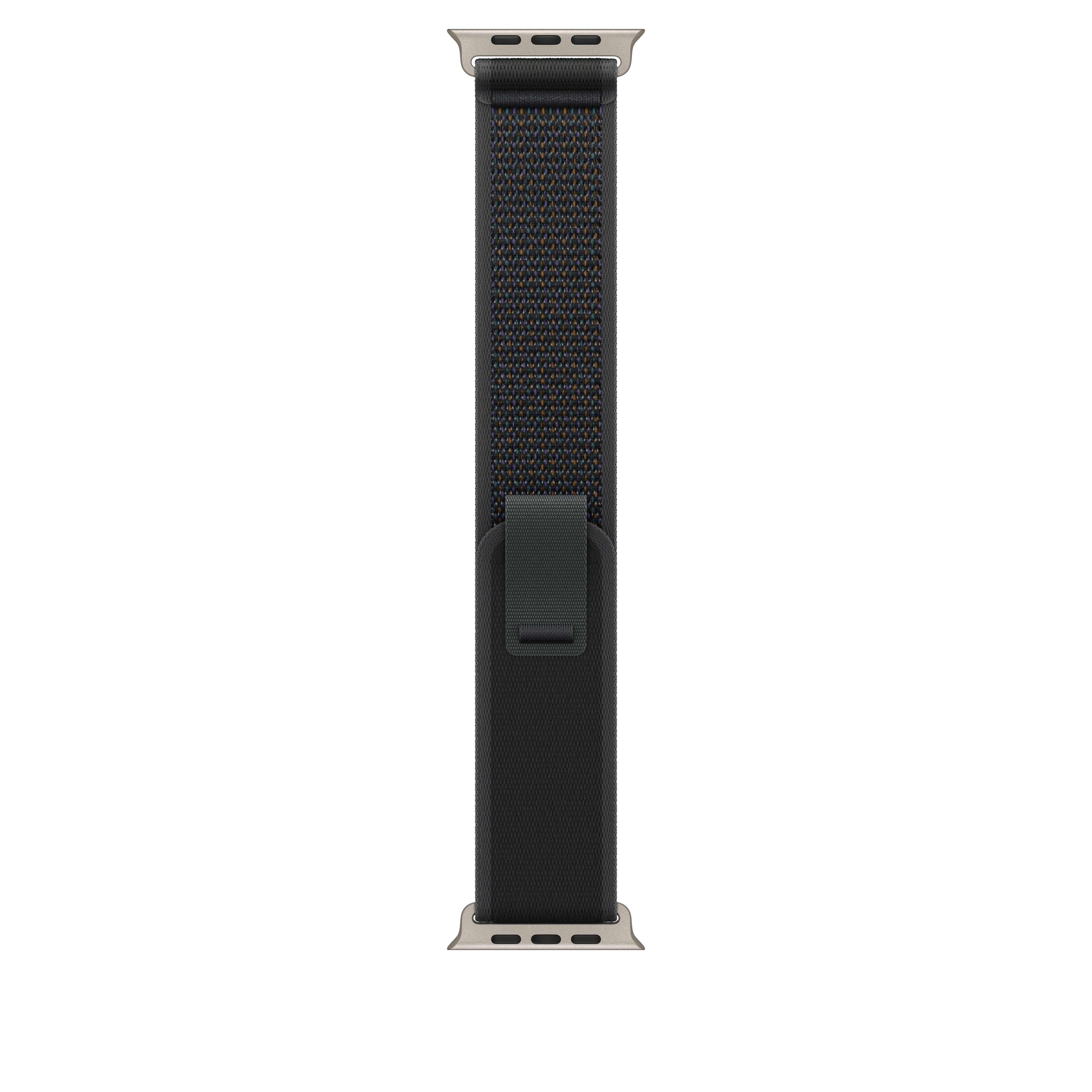 49mm Black Trail Loop - S/M - Natural Titanium Finish