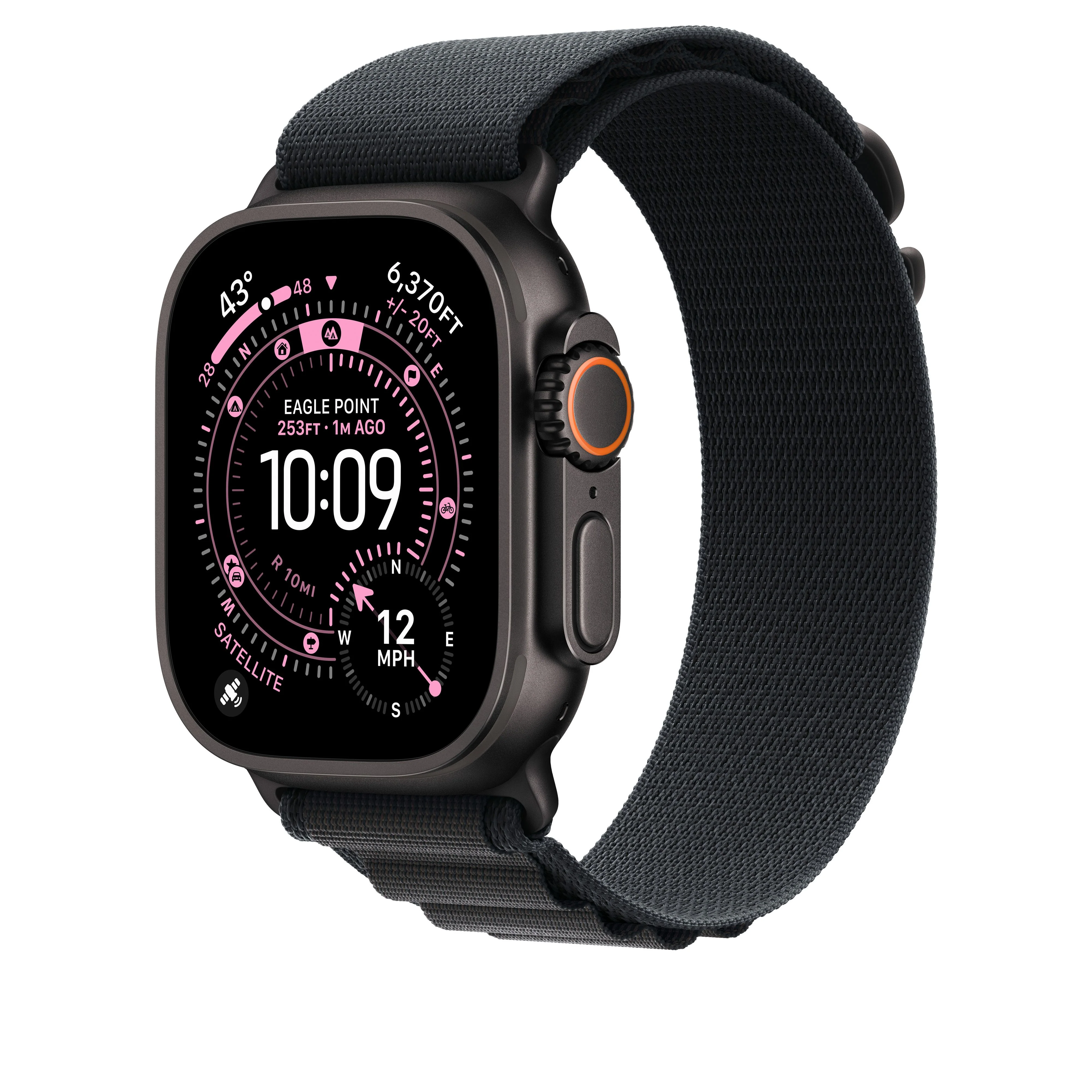 49mm Black Alpine Loop - Small - Black Titanium Finish - Image 2