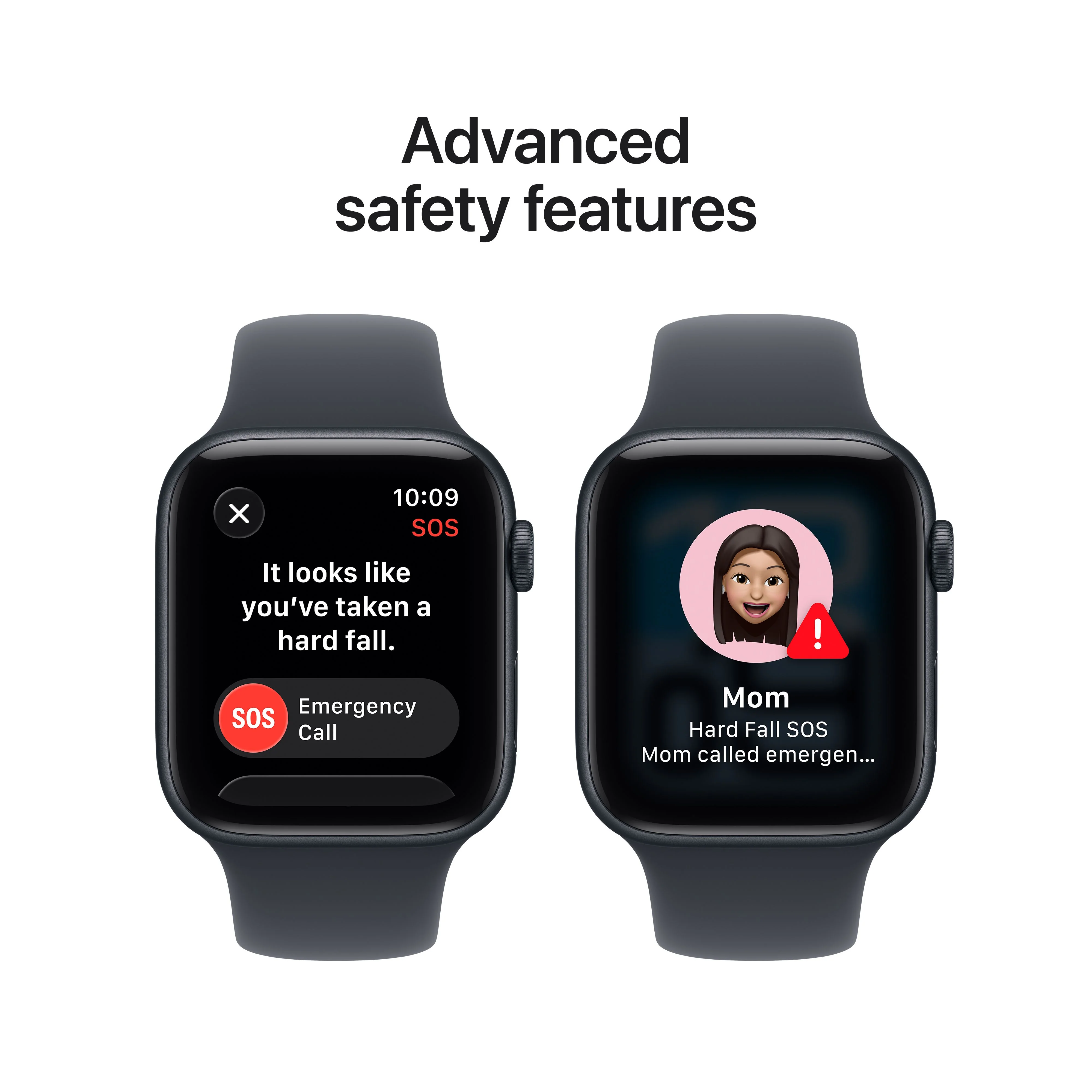 Apple Watch SE 3 GPS + Cellular 44mm Midnight Aluminium Case with Midnight Sport Band - S/M - Image 7