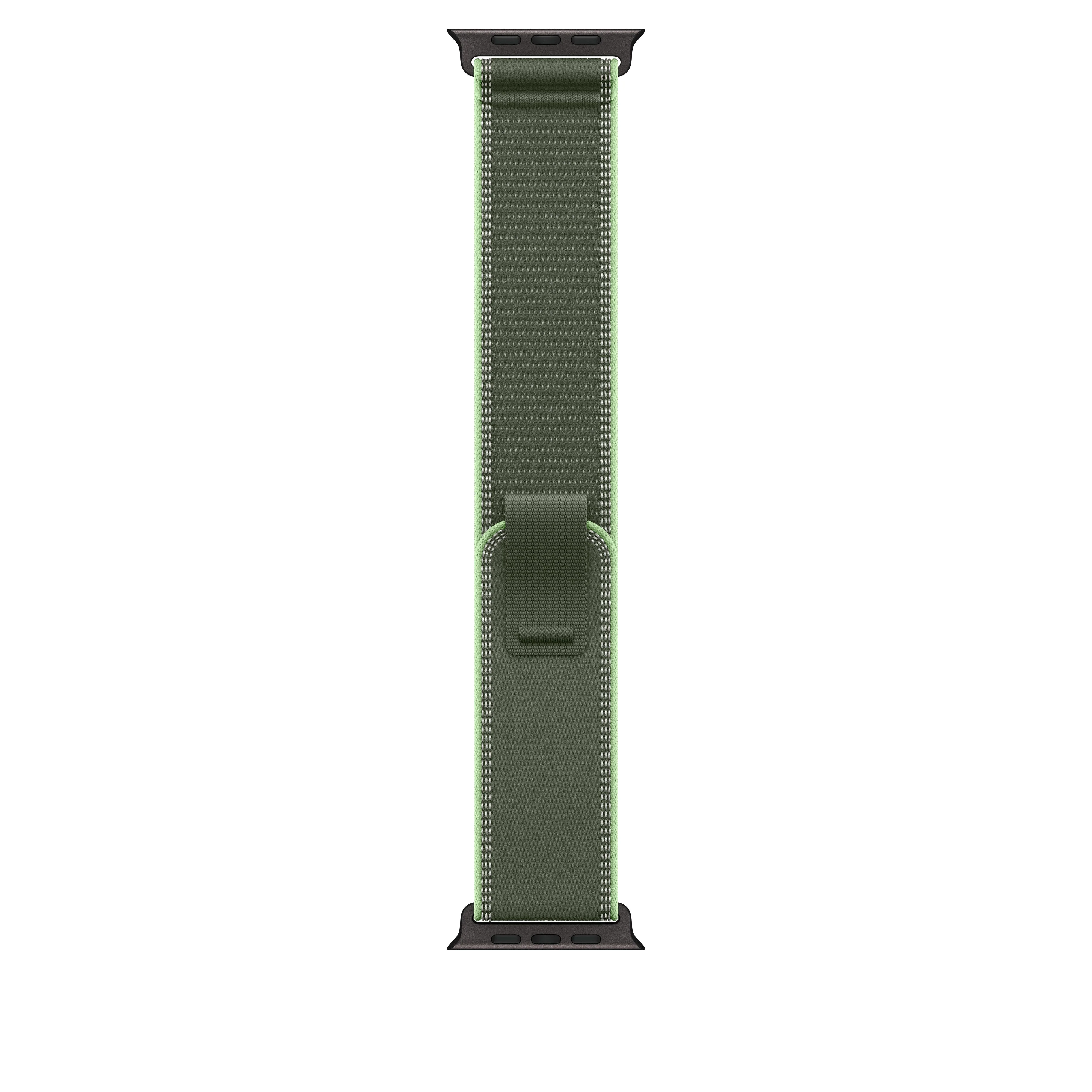 49mm Green/Neon Trail Loop - S/M - Black Titanium Finish