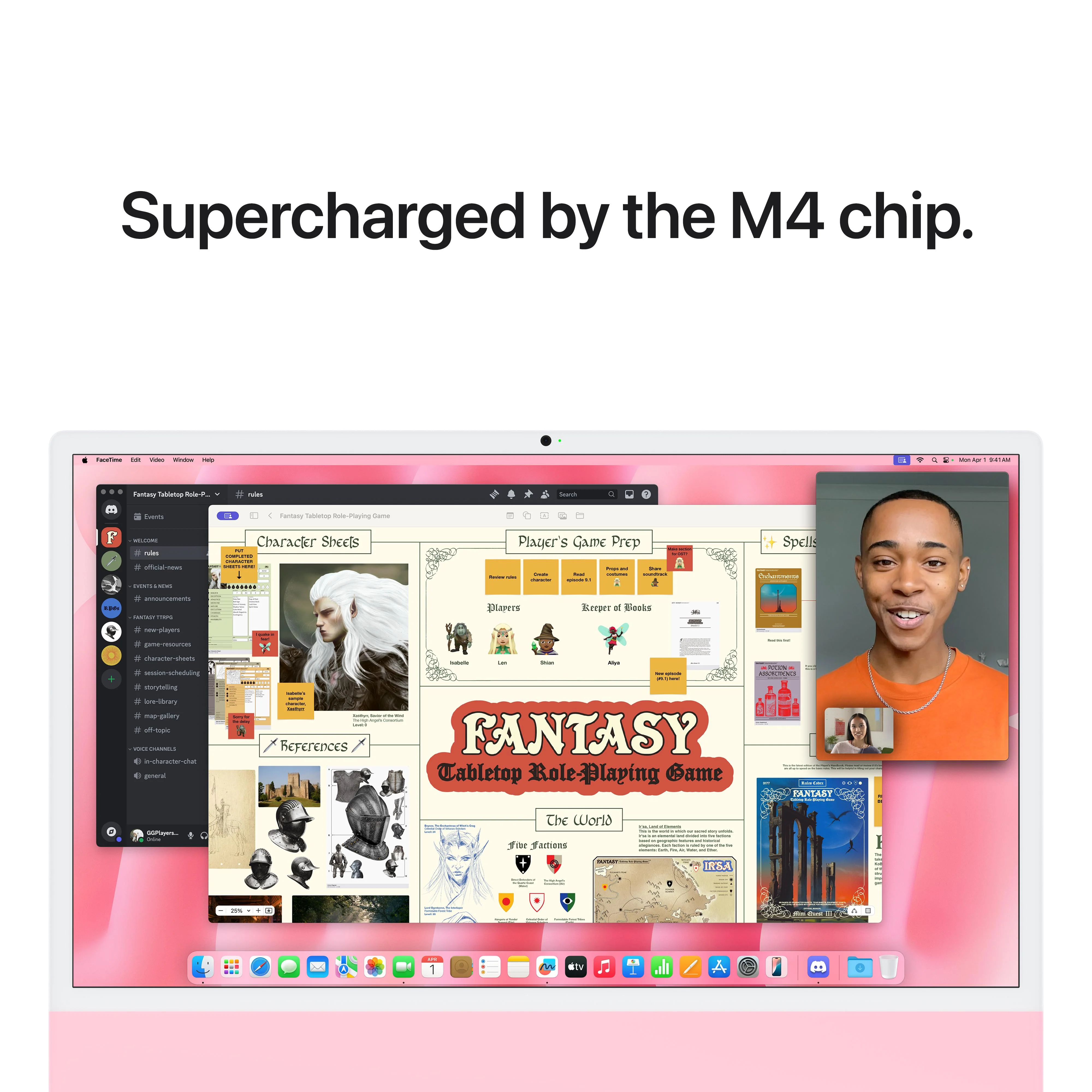 24-inch iMac with Retina 4.5K display: Apple M4 chip with 8-core CPU and 8-core GPU, 256GB SSD - Pink - Image 6