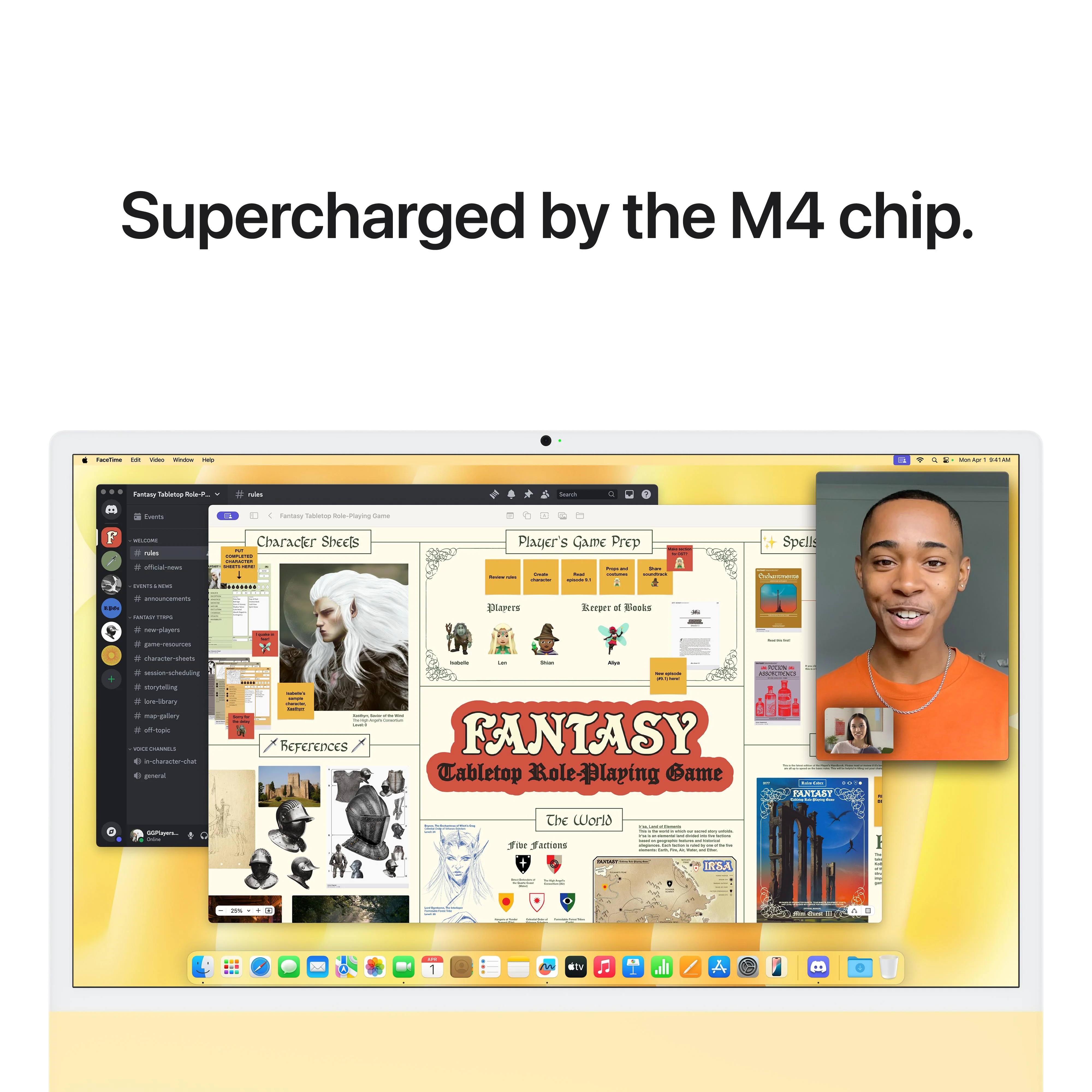 24-inch iMac with Retina 4.5K display: Apple M4 chip with 10-core CPU and 10-core GPU, 256GB SSD - Yellow - Image 6
