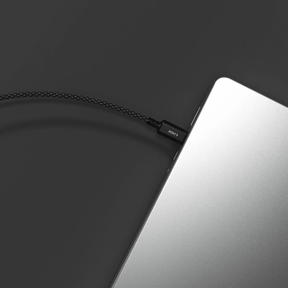ADAM Elements Casa P120 - USB-C to USB-C 240W Charging Cable 120 cm - Image 3