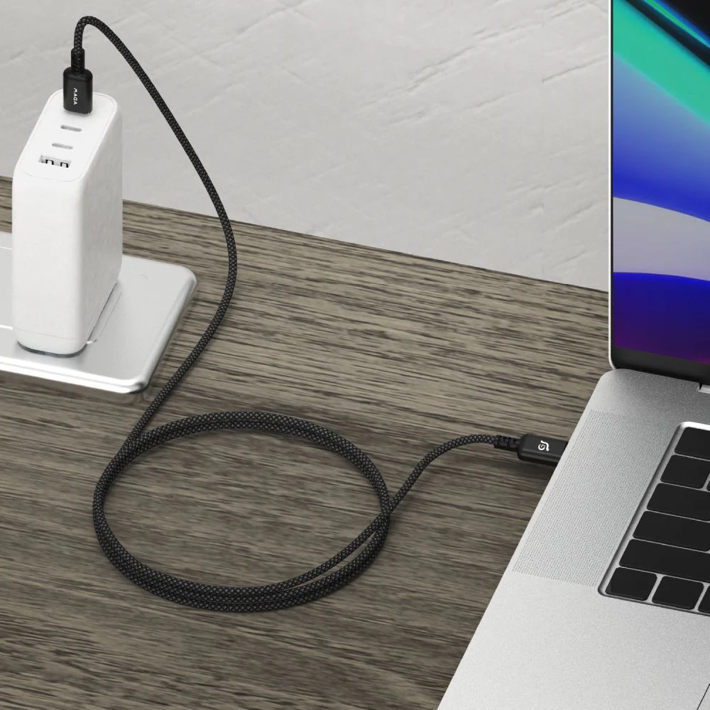 ADAM Elements Casa P120 - USB-C to USB-C 240W Charging Cable 120 cm - Image 6