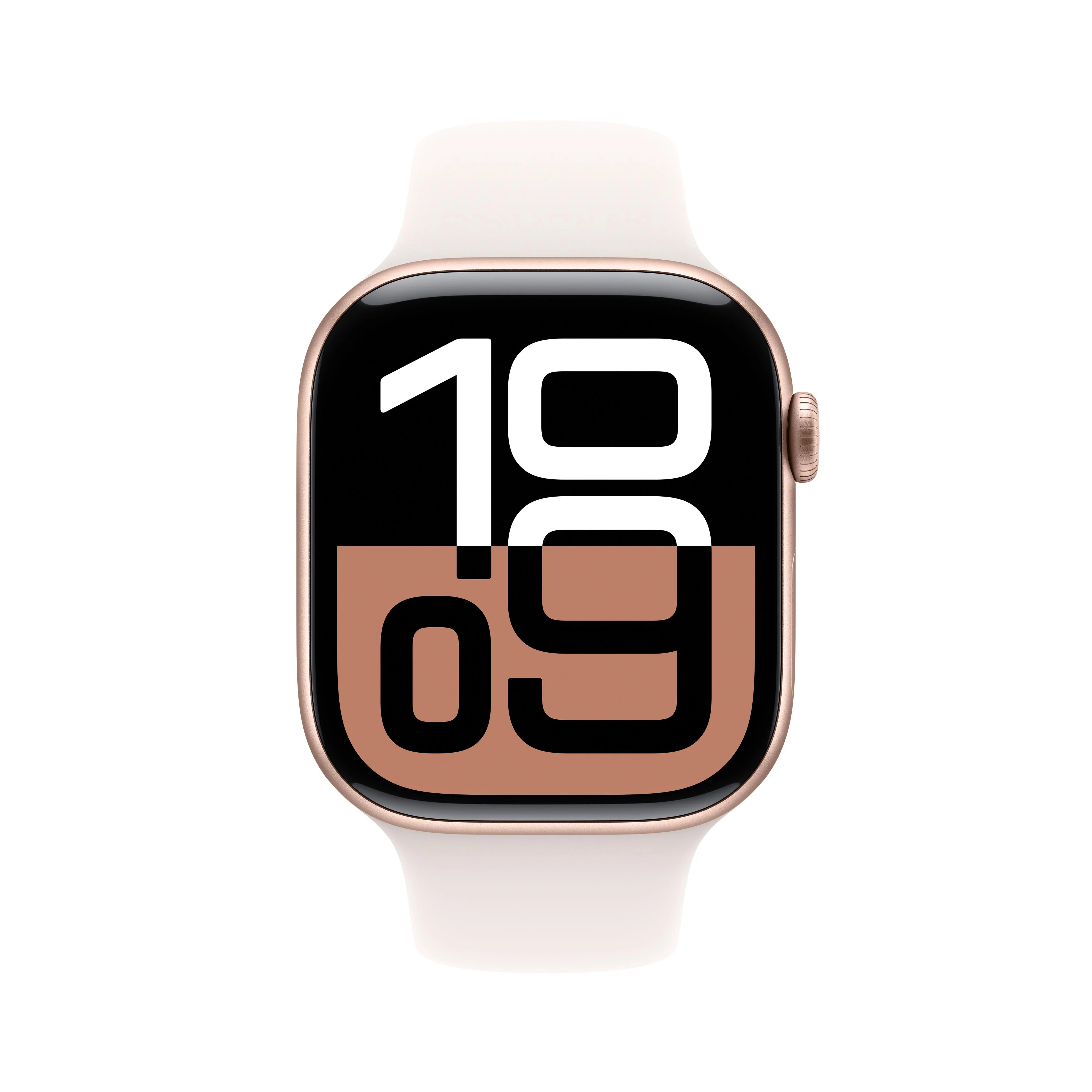 Apple Watch Series 10 GPS + Cellular 46mm Rose Gold Aluminium Case with Light Blush Sport Band - M/L - Image 2