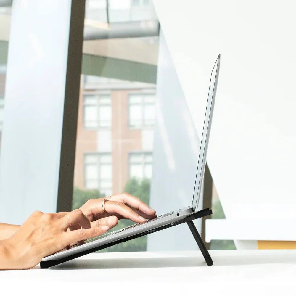 FOLD LAPTOP STAND BLACK - Image 3