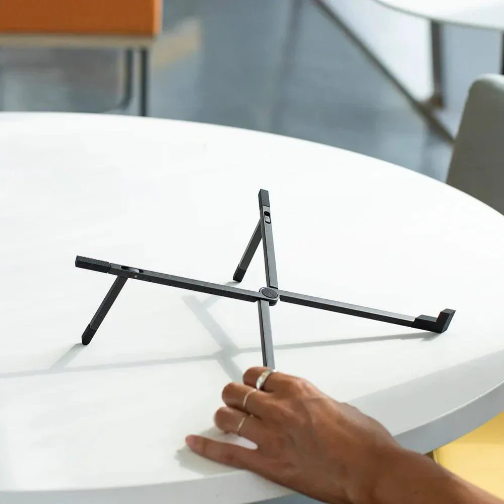 FOLD LAPTOP STAND BLACK - Image 4